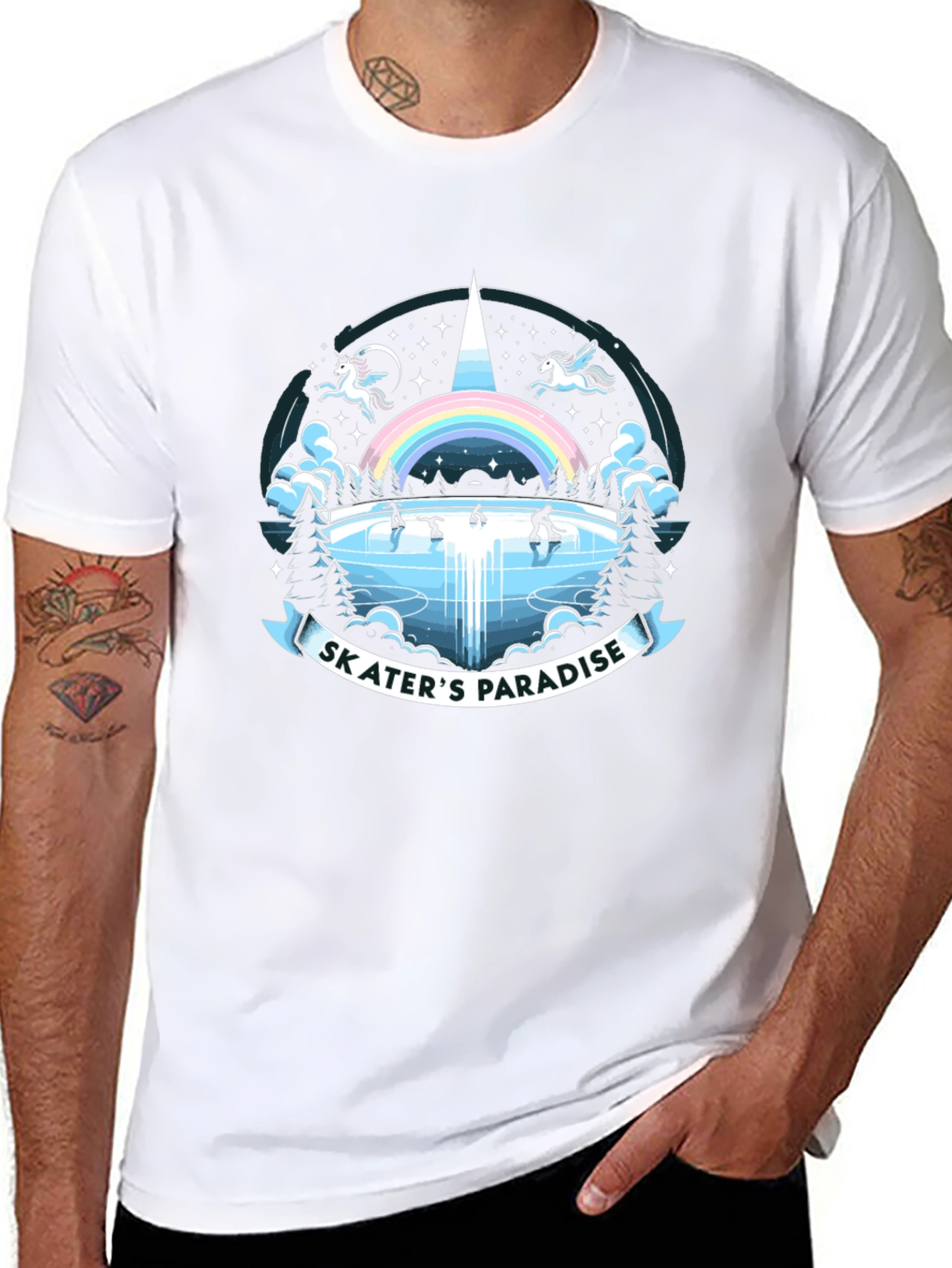 Skaters Paradise Graphic T-Shirt