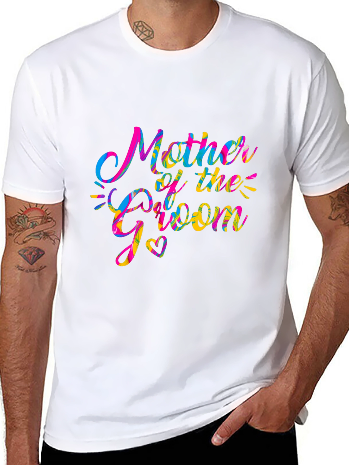 Mother of the Groom Black Graphic Tee