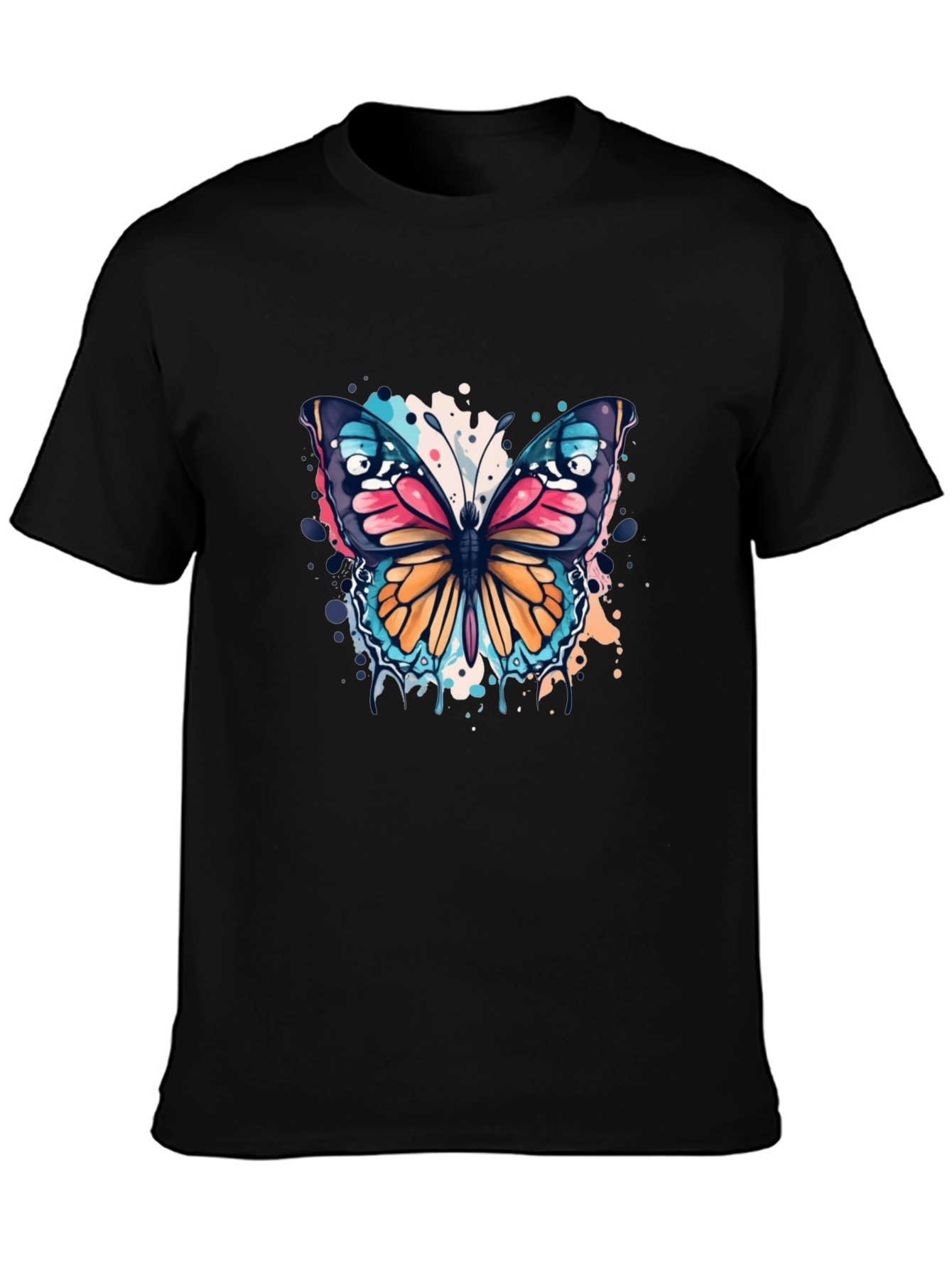 Butterfly Splash T-Shirt - Bold Graphic Tee