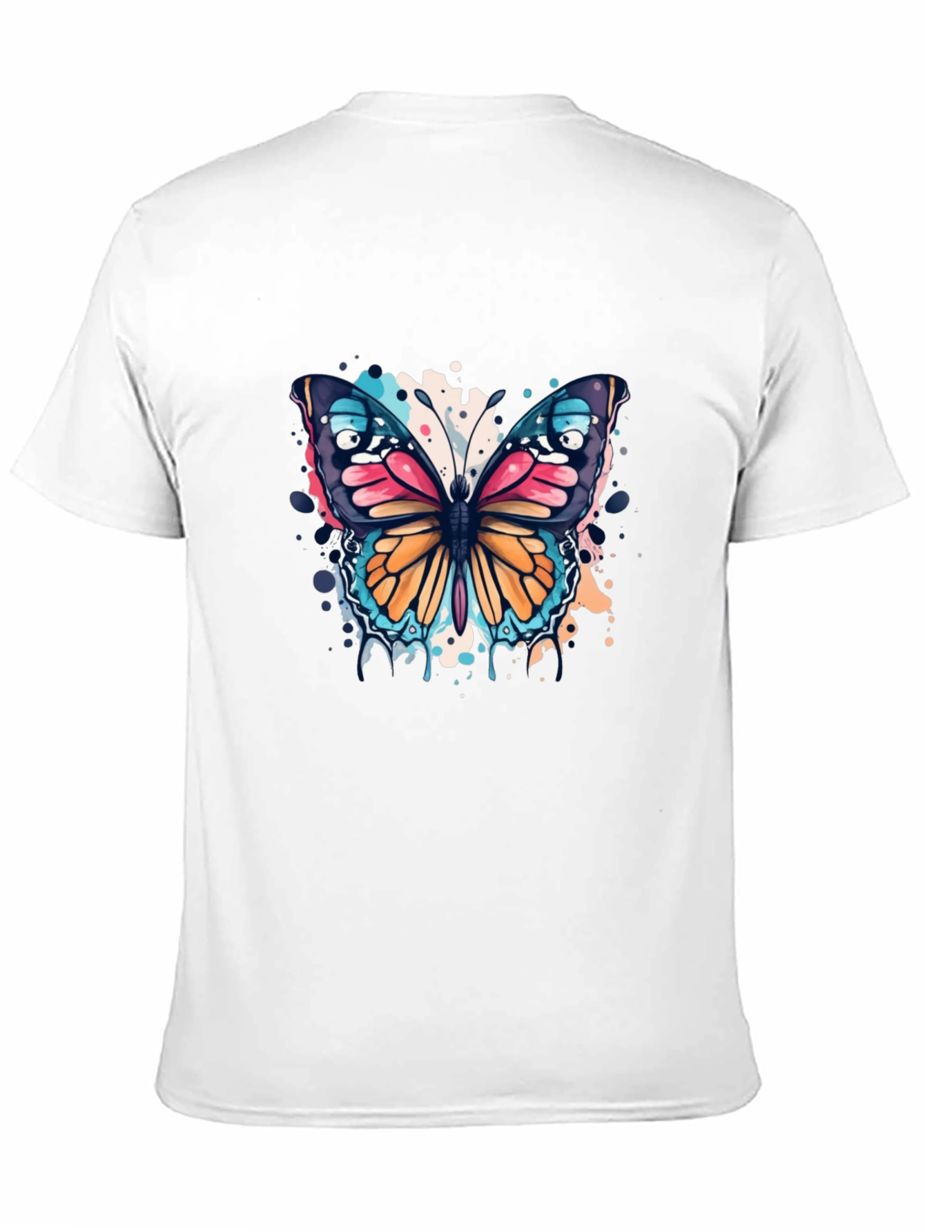 Butterfly Splash T-Shirt - Bold Graphic Tee