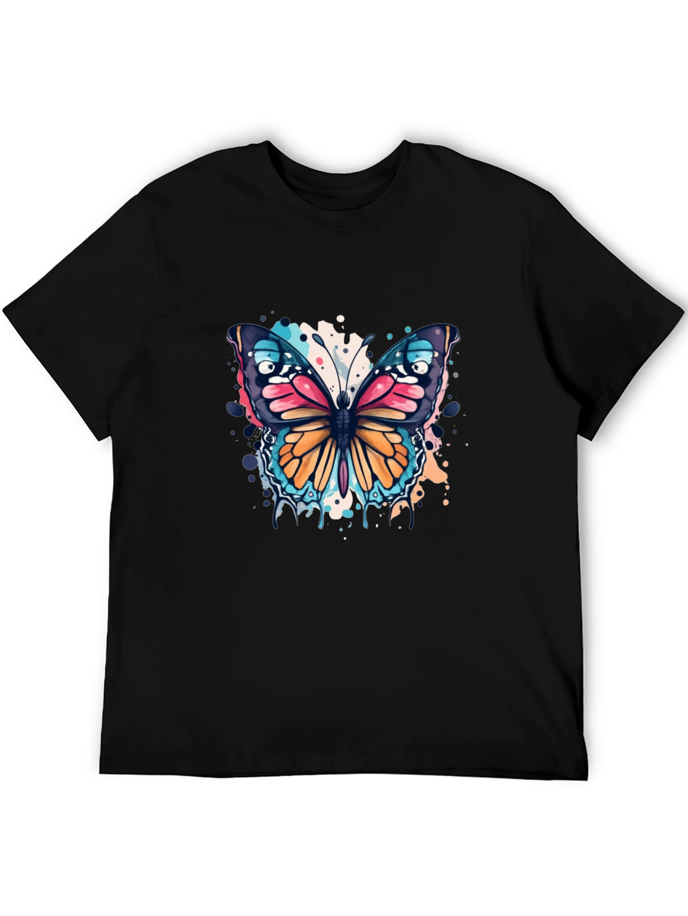 Butterfly Splash T-Shirt - Bold Graphic Tee
