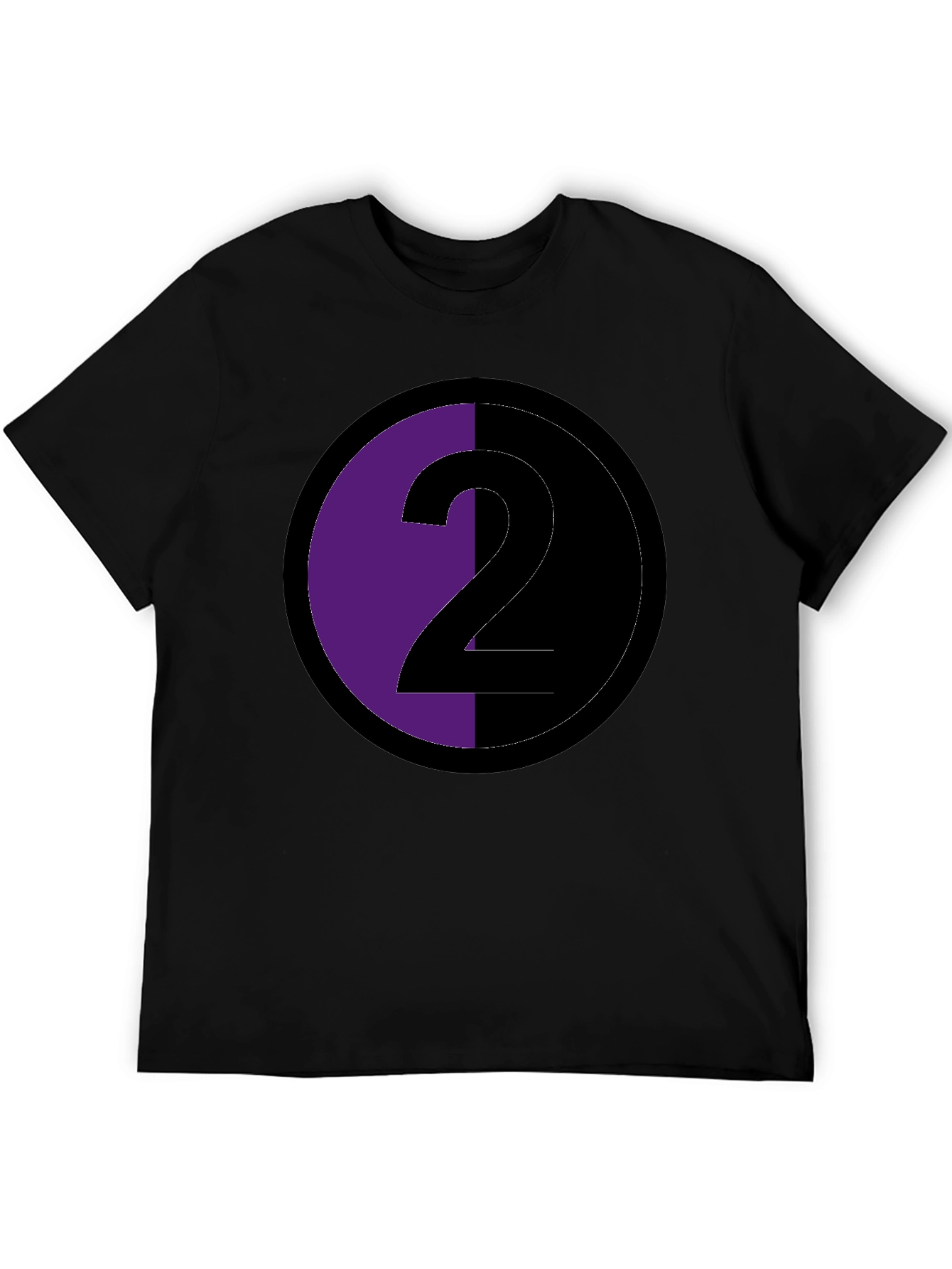 Modern Number Two Graphic T-Shirt