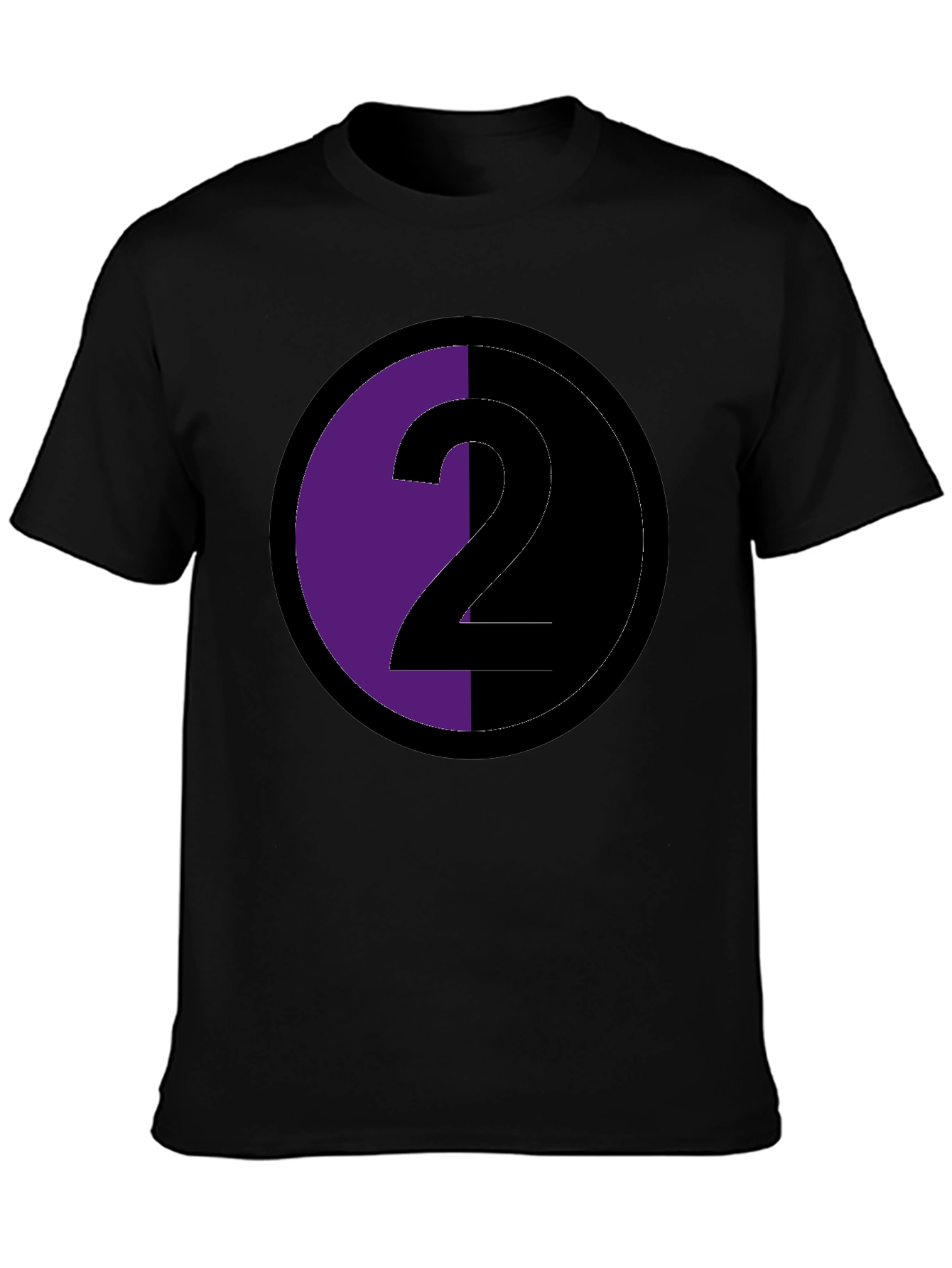 Modern Number Two Graphic T-Shirt