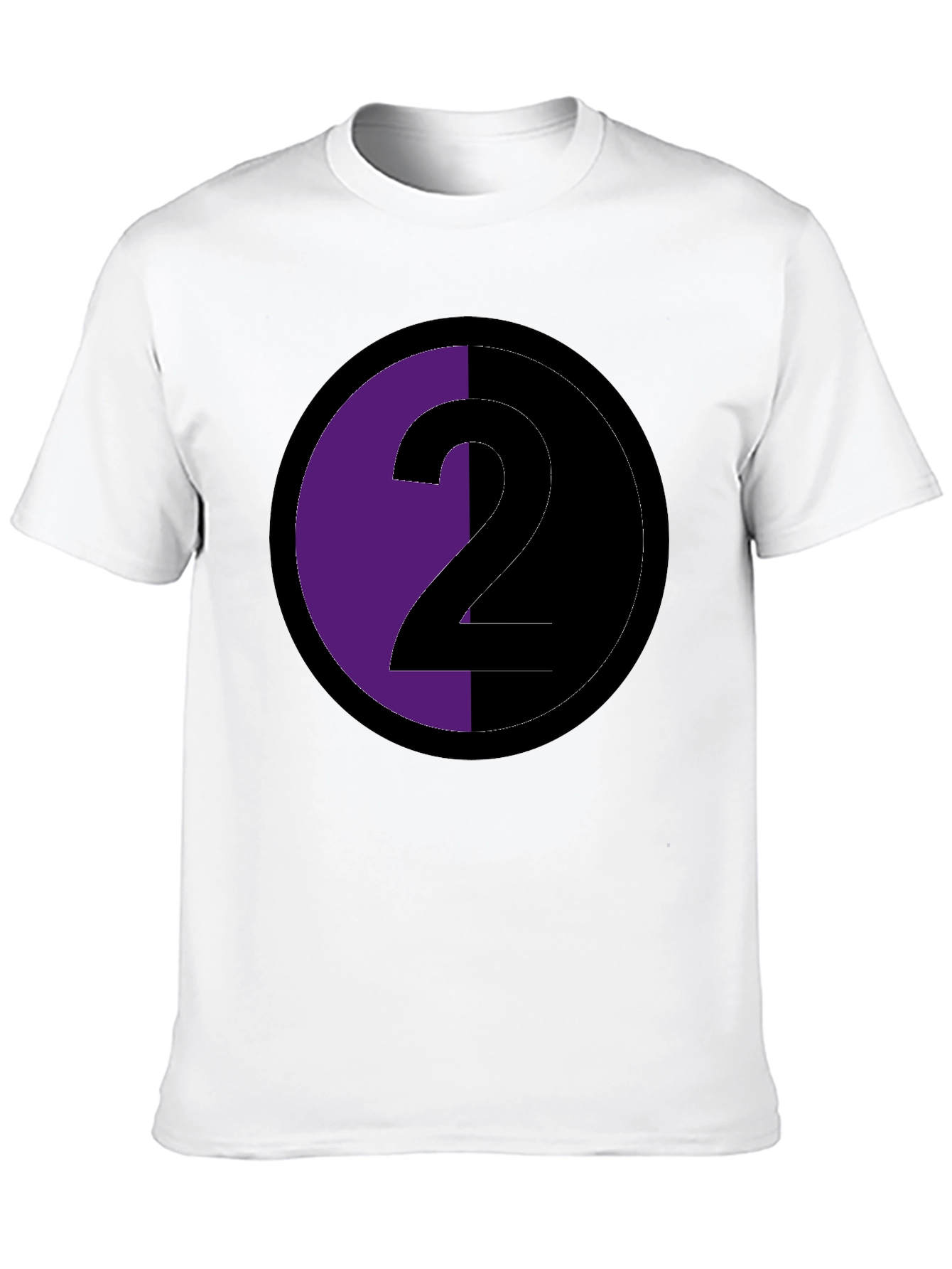 Modern Number Two Graphic T-Shirt