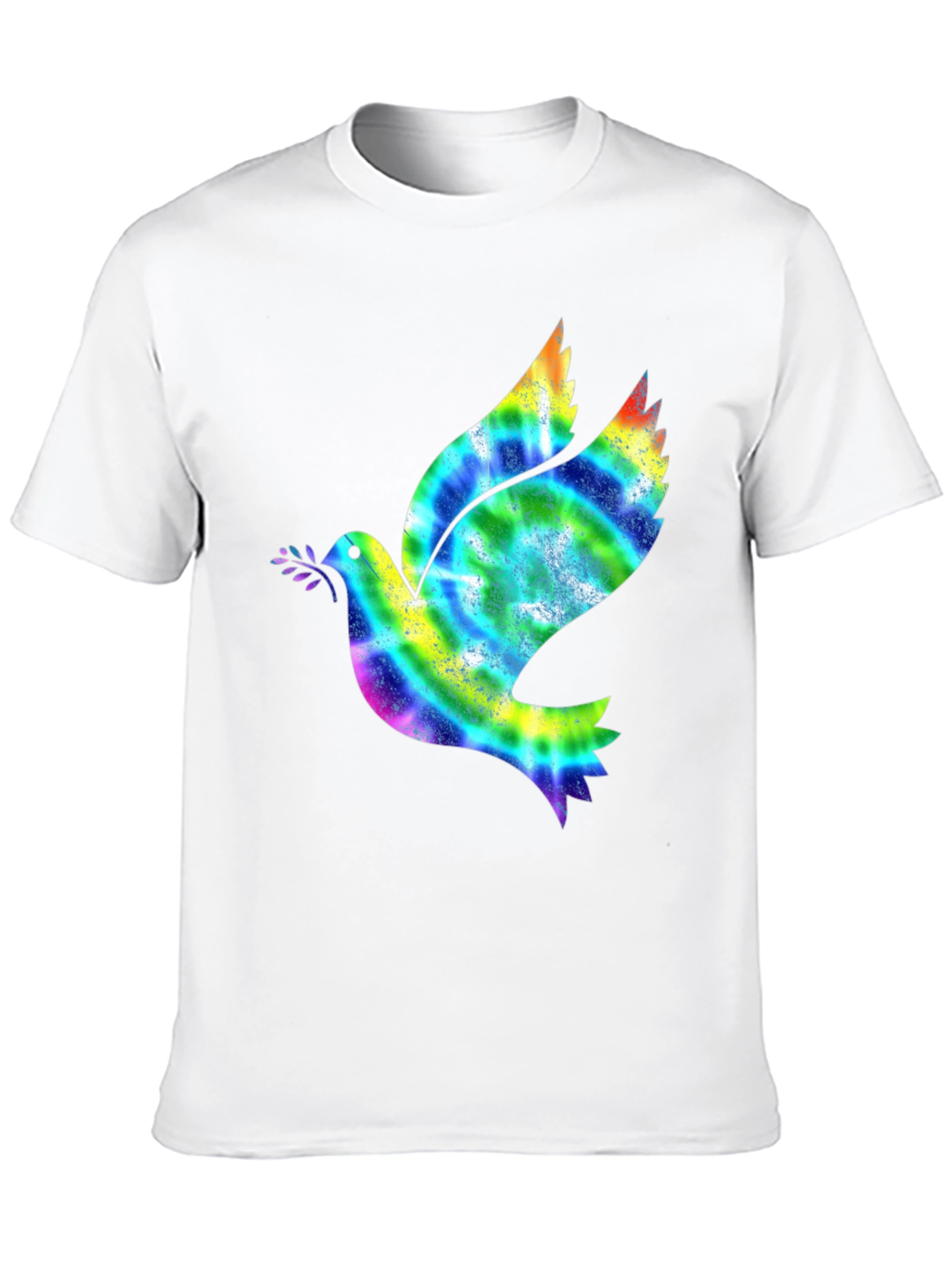 Peace Dove Tie Dye Graphic T-Shirt