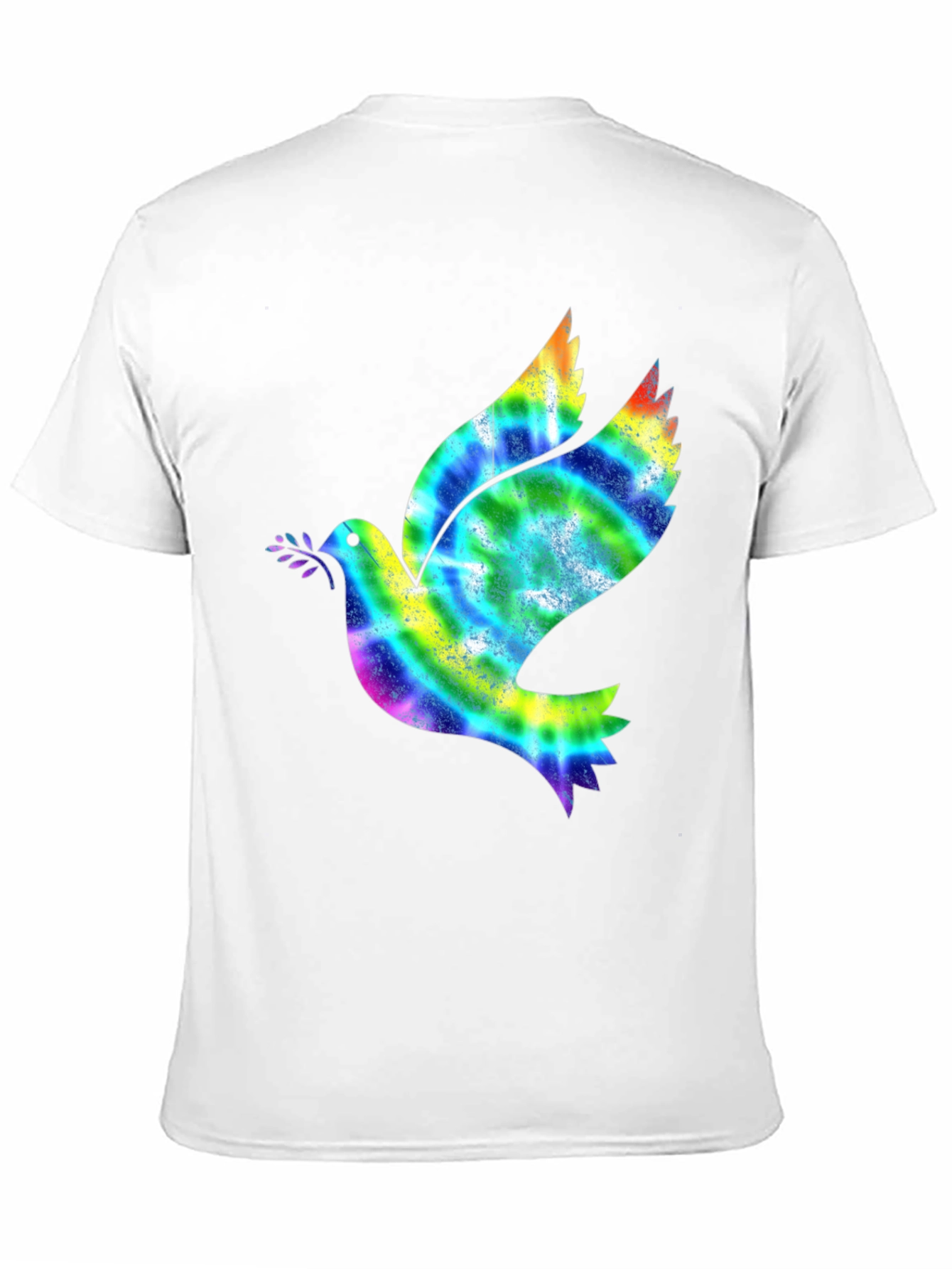 Peace Dove Tie Dye Graphic T-Shirt