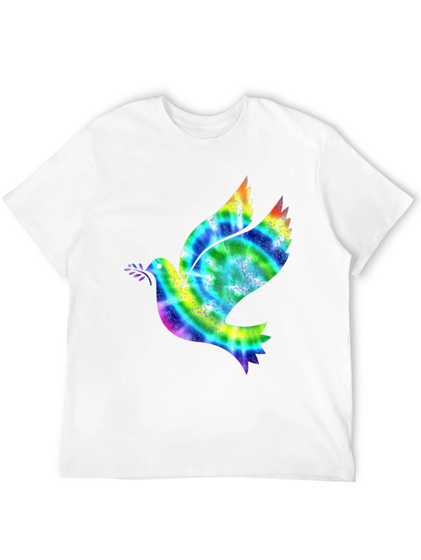 Peace Dove Tie Dye Graphic T-Shirt
