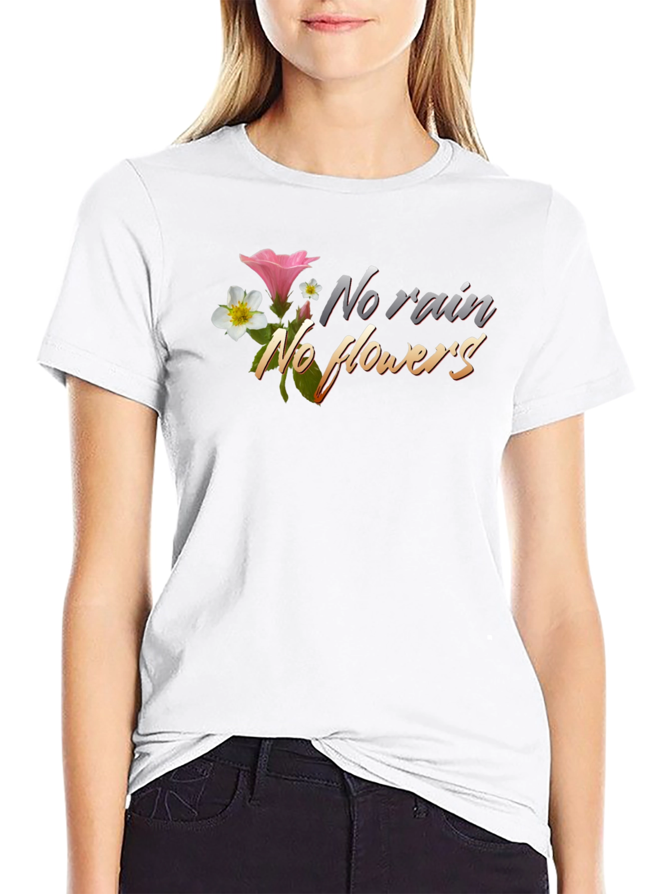 No Rain No Flowers Graphic Tee