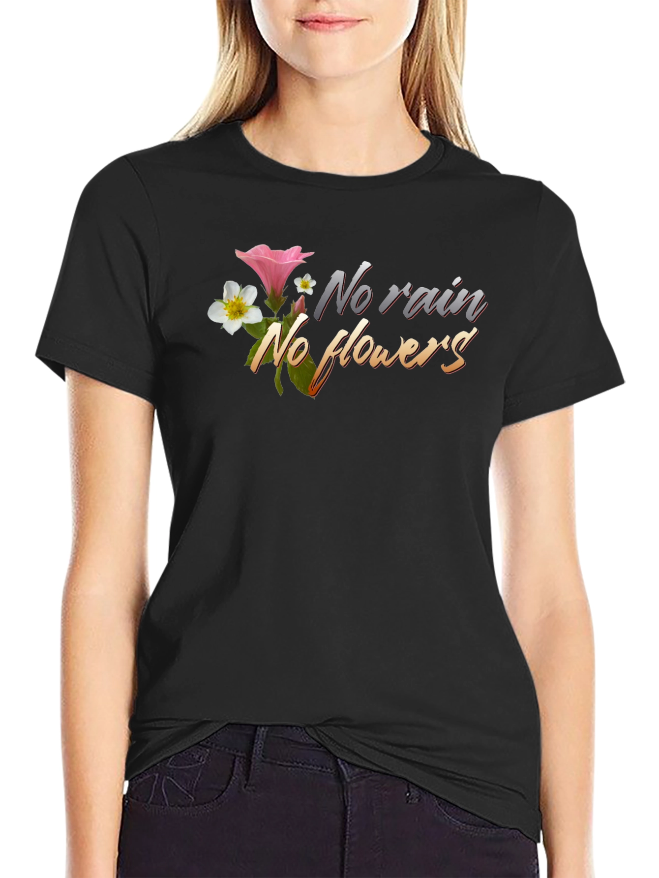 No Rain No Flowers Graphic Tee