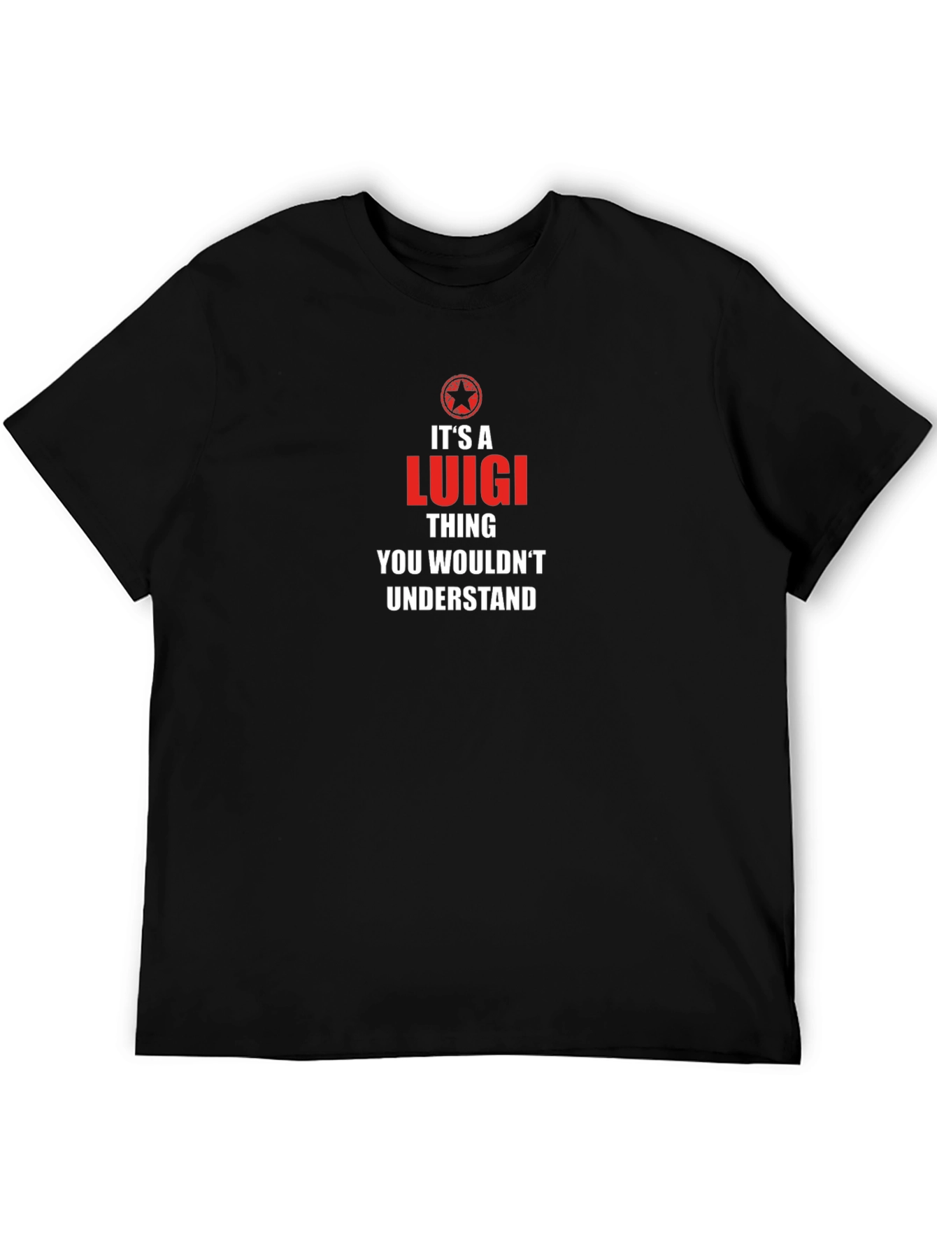 Its A Luigi Thing T-Shirt - Funny Graphic Tee