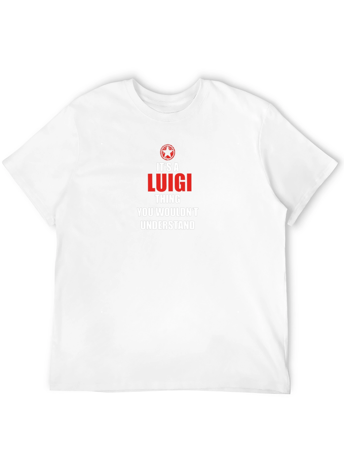 Its A Luigi Thing T-Shirt - Funny Graphic Tee