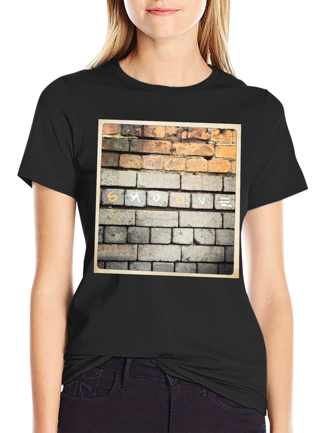 Brick Wall Graphic Tee - Unique Streetwear