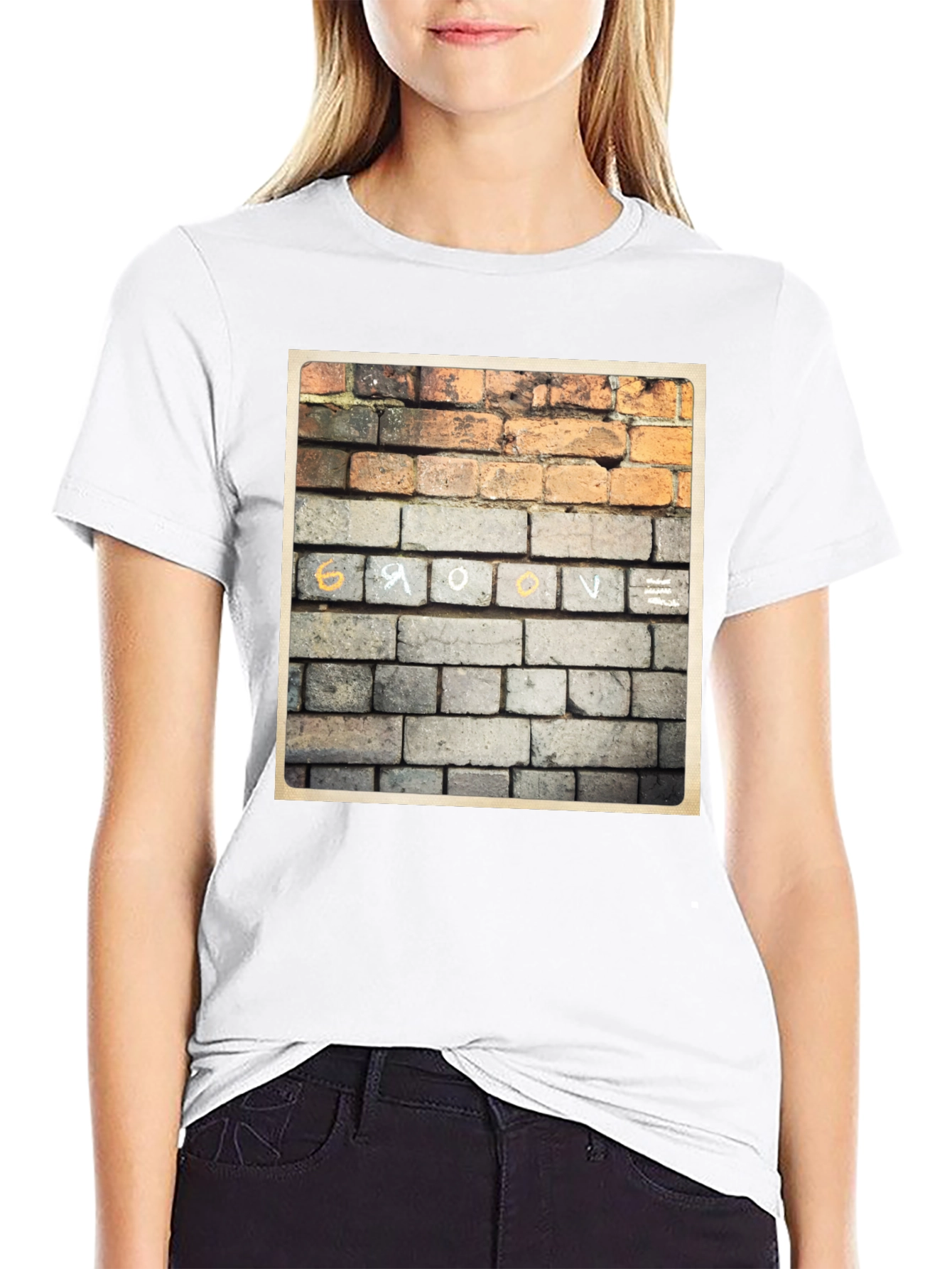 Brick Wall Graphic Tee - Unique Streetwear
