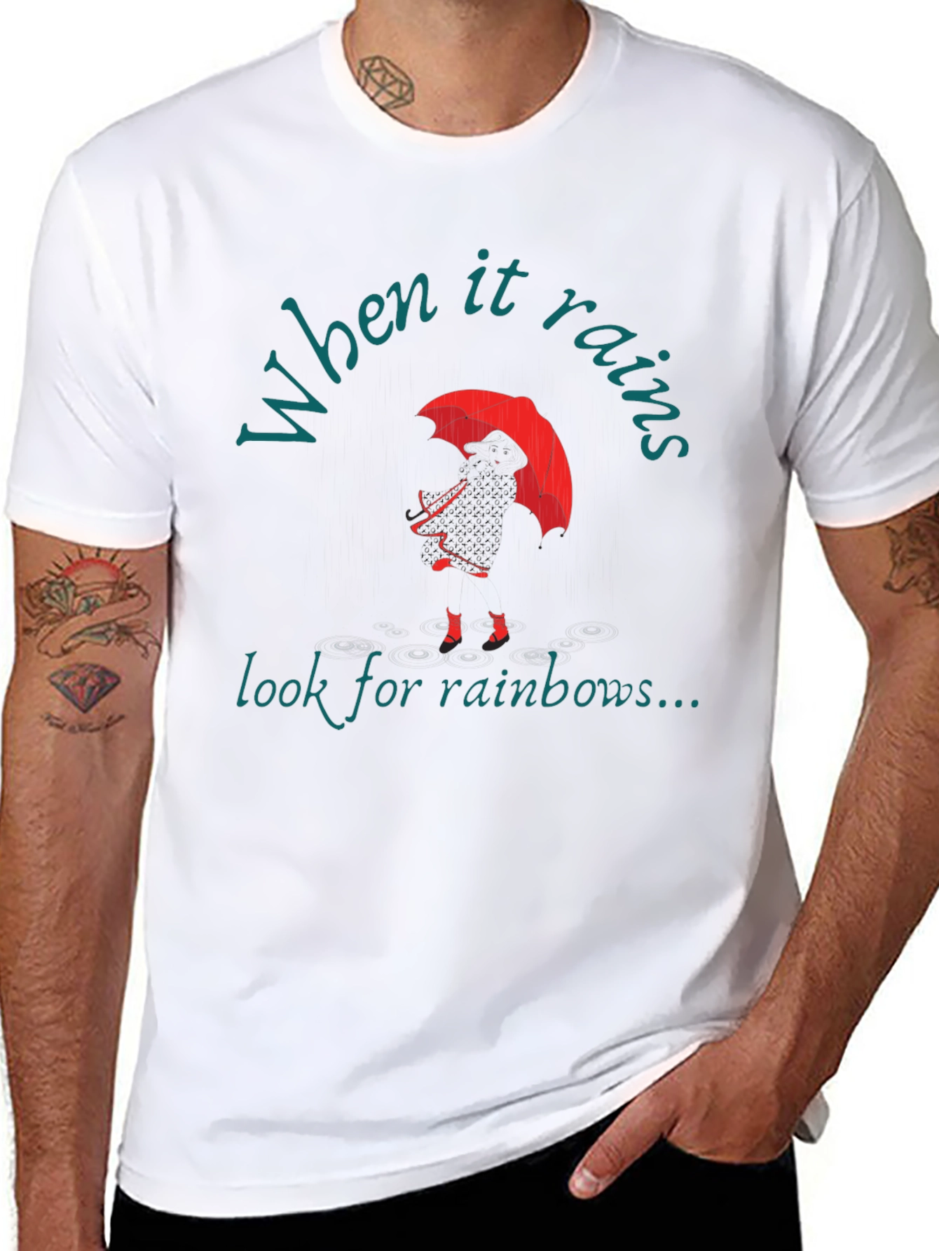 When it Rains Graphic Tee