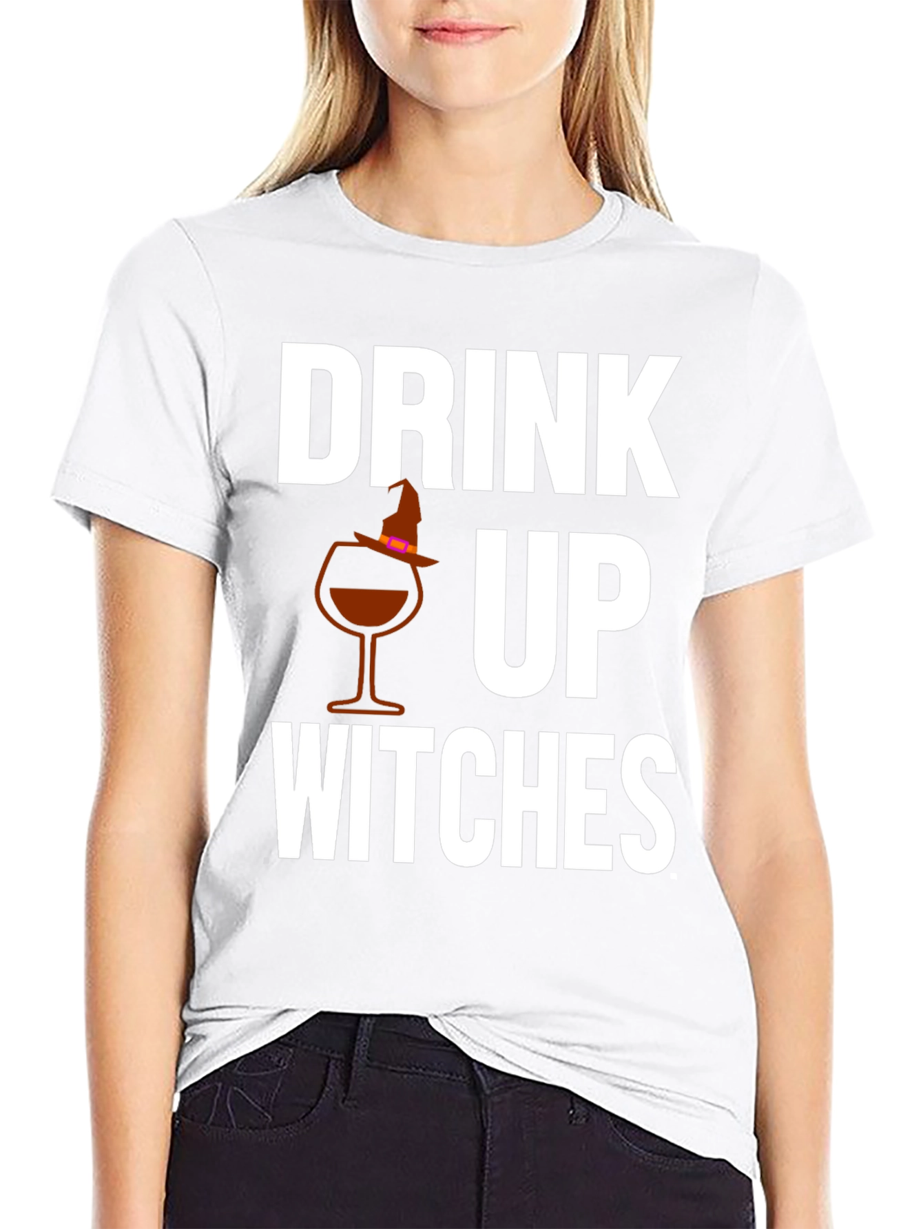 Drink Up Witches Graphic T-Shirt