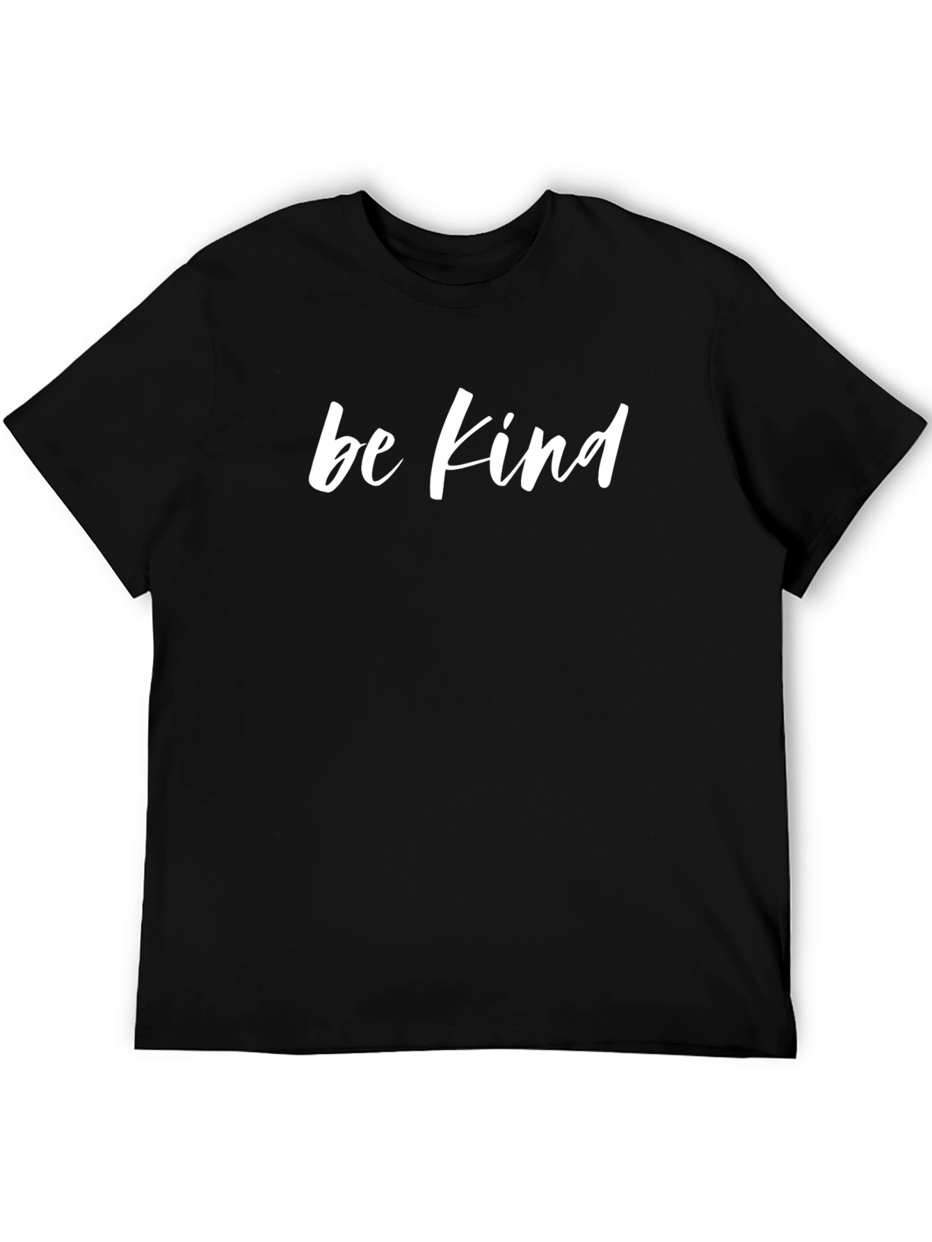Be Kind Graphic Tee -  Casual Black T-Shirt