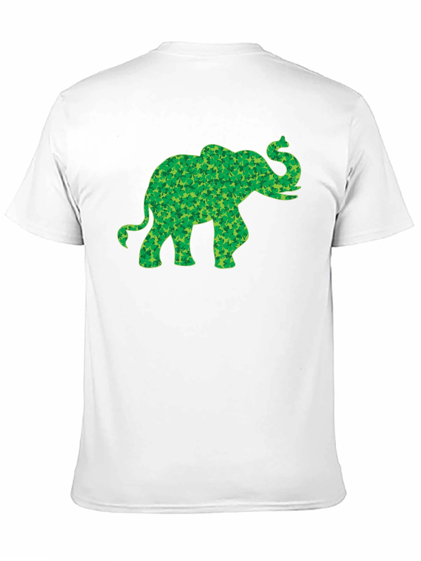 Clover Elephant T-Shirt - St. Patricks Day Luck
