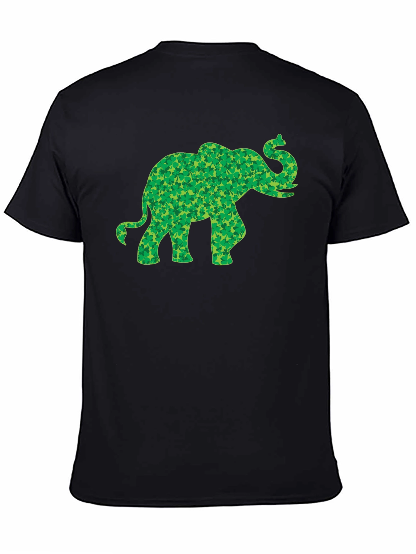 Clover Elephant T-Shirt - St. Patricks Day Luck