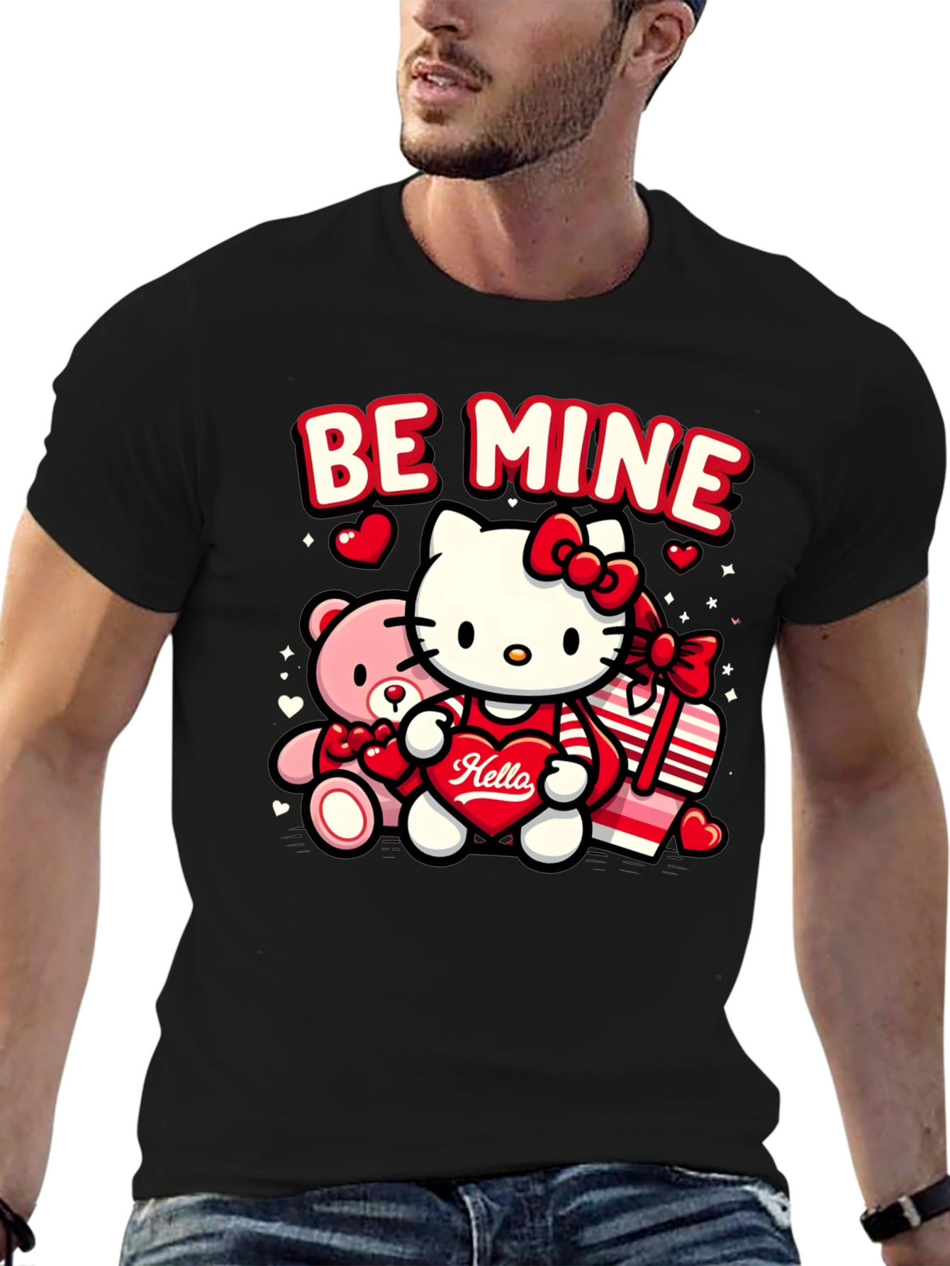 Be Mine Hello Kitty Valentines Day T-Shirt