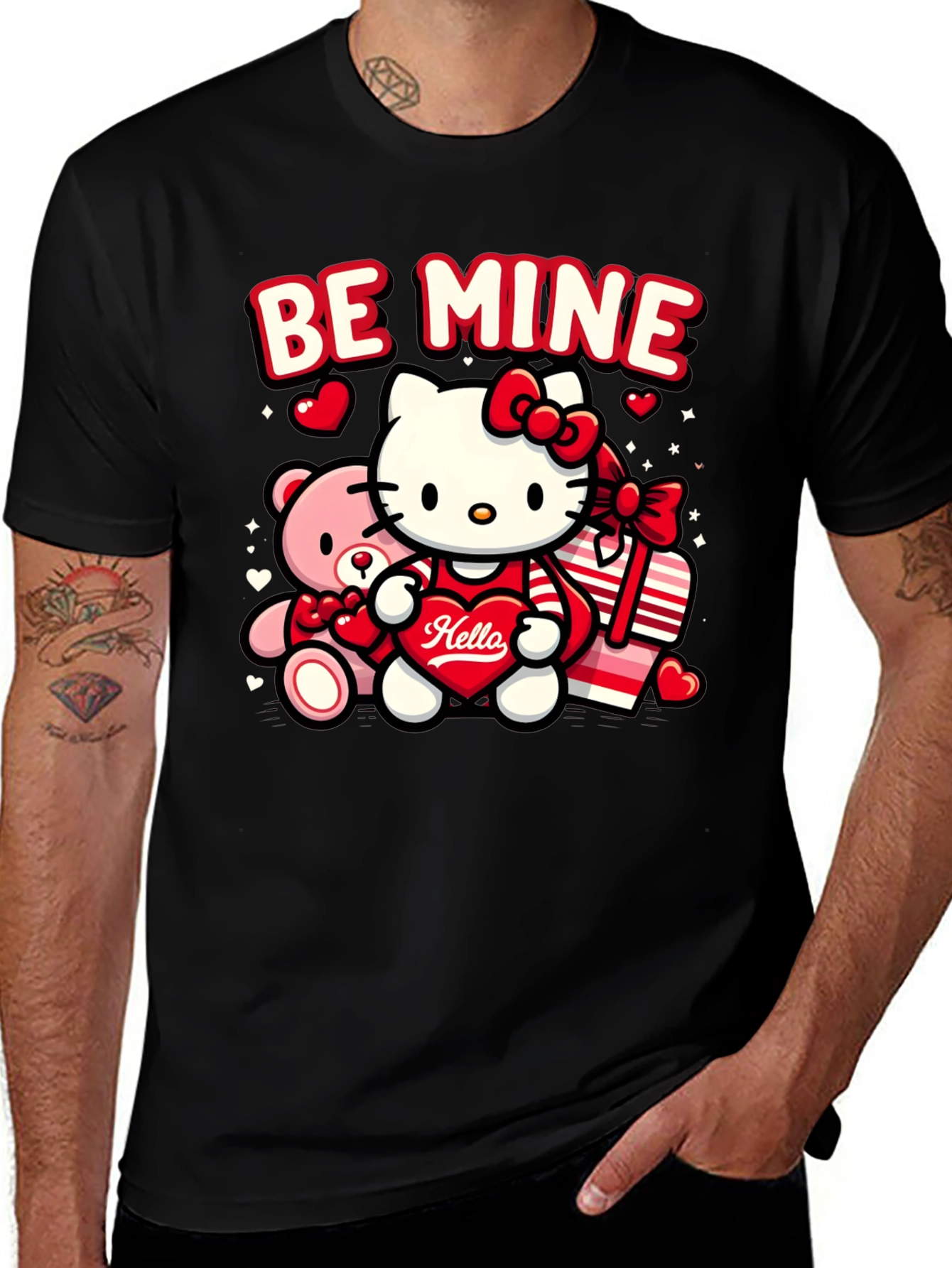Be Mine Hello Kitty Valentines Day T-Shirt