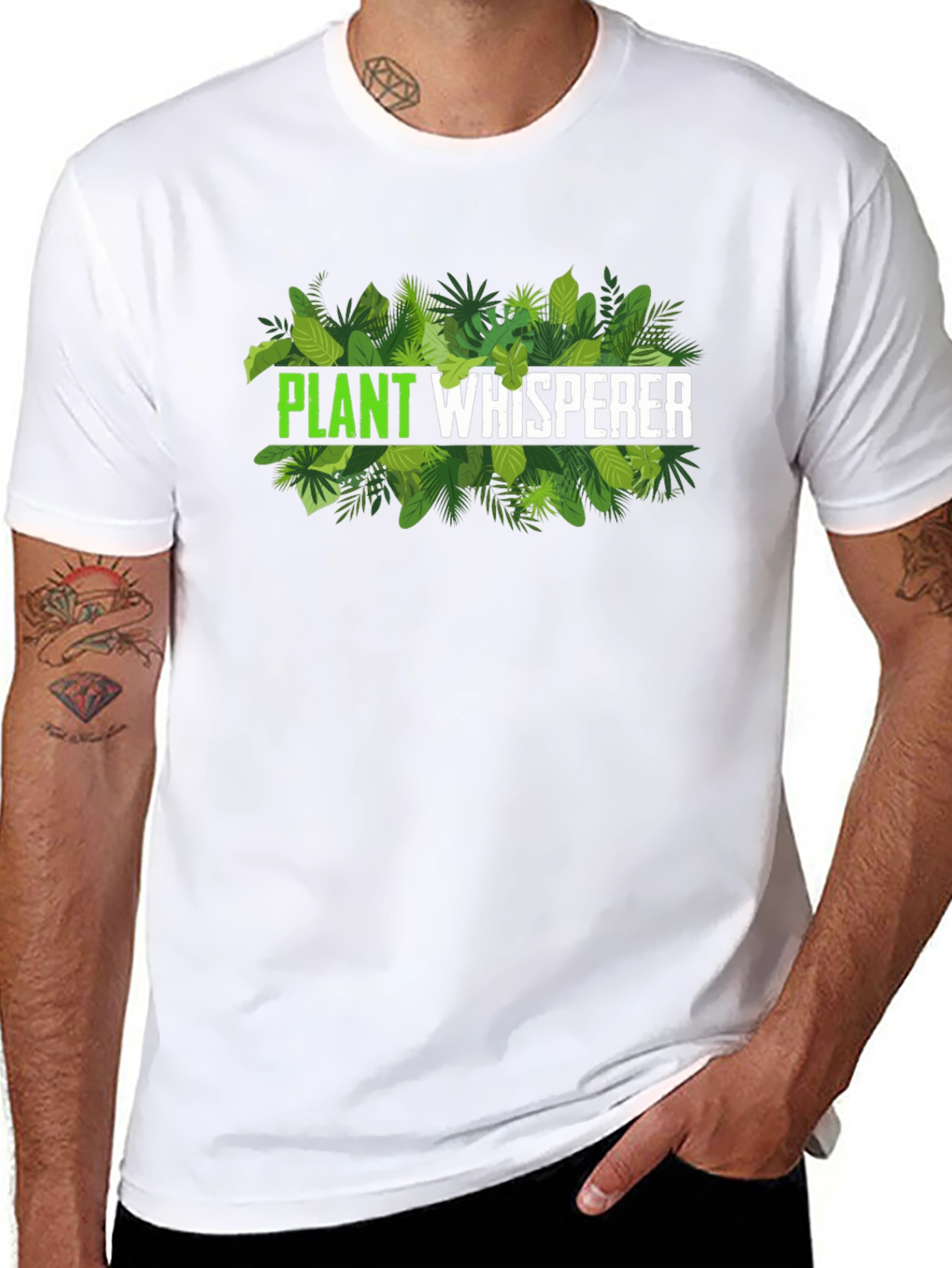 Plant Whisperer Graphic Tee - Nature Lover T-Shirt