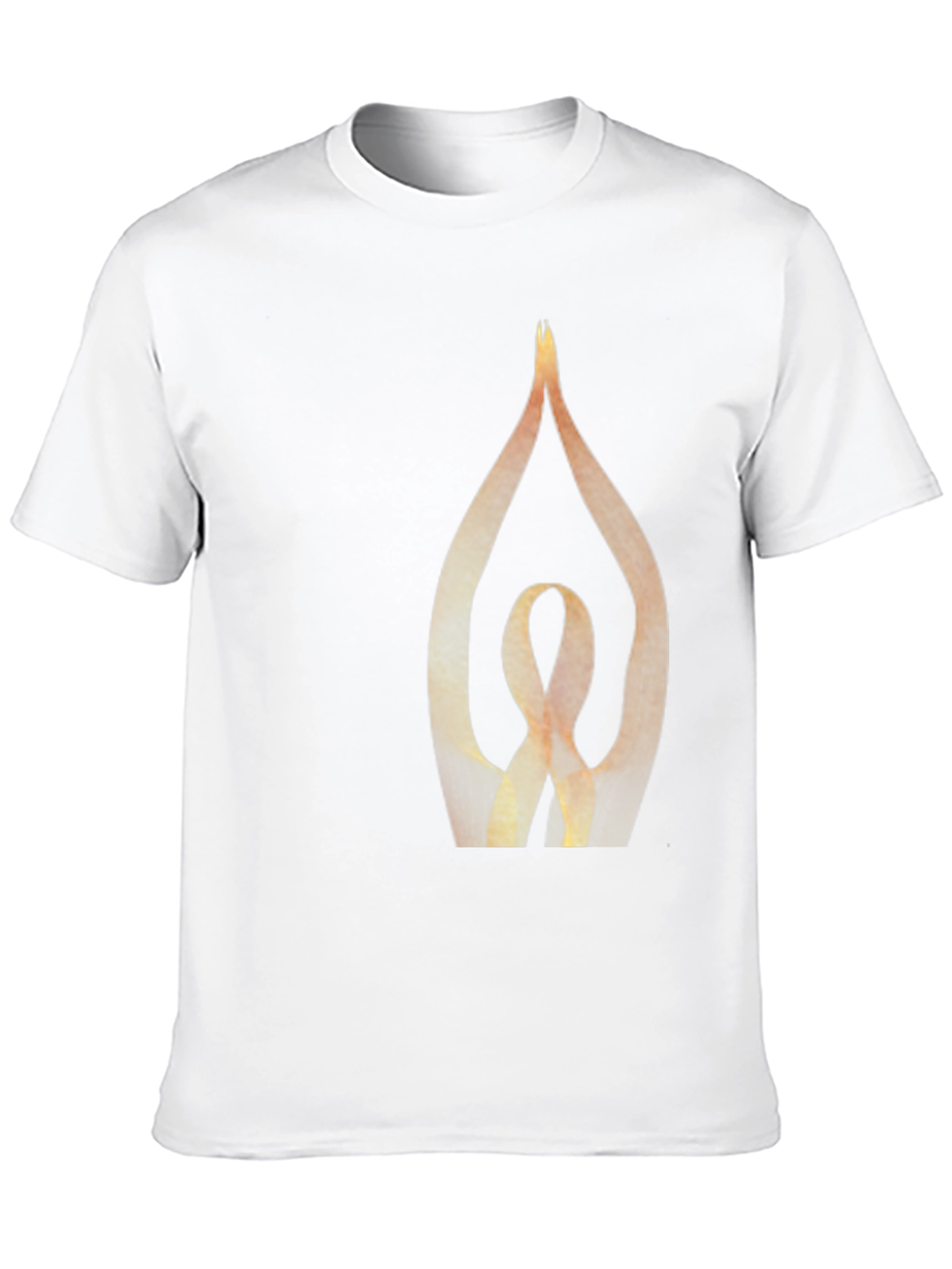 Yoga Pose Graphic Black T-Shirt