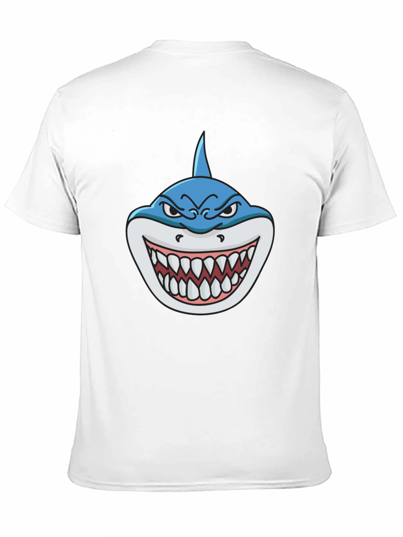 Shark Attack Graphic Tee - Mens Black T-Shirt