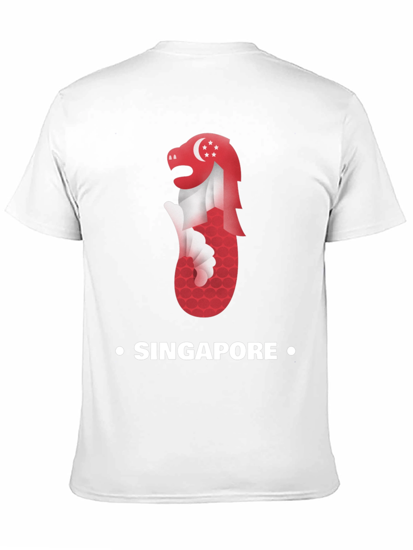 Singapore Merlion Graphic Tee