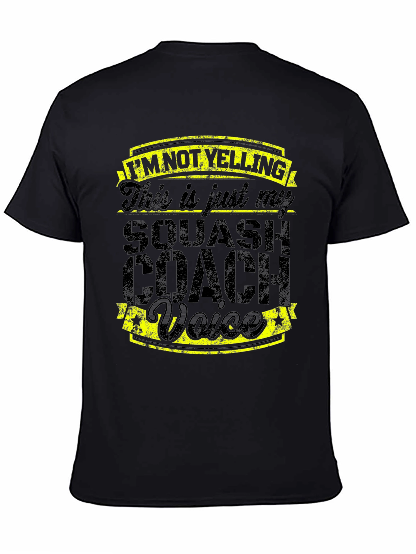 Squash Coach Voice T-Shirt