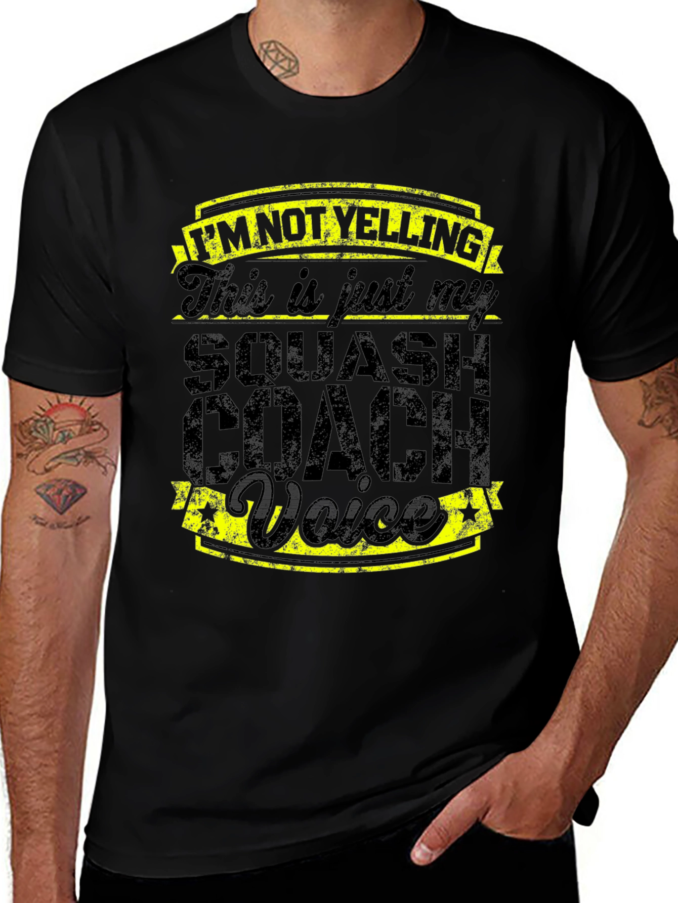 Squash Coach Voice T-Shirt