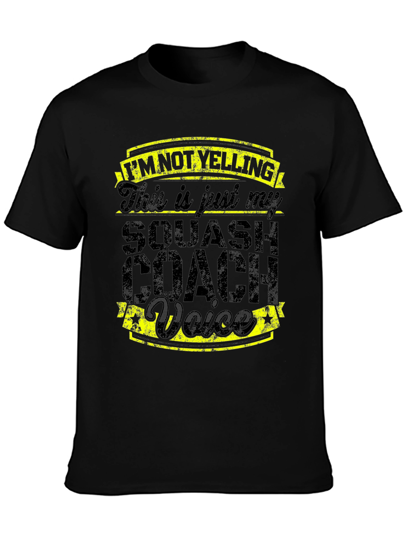 Squash Coach Voice T-Shirt