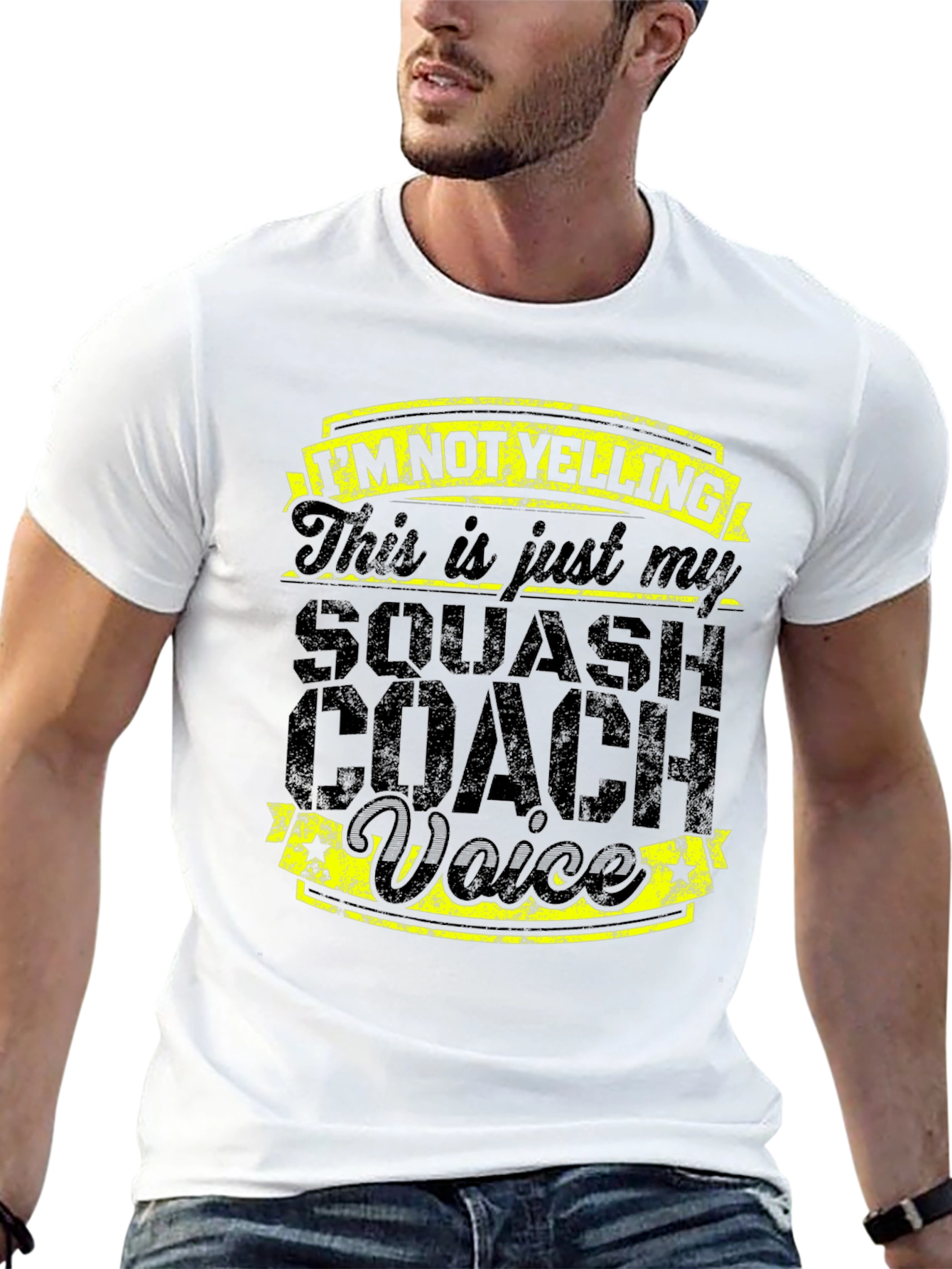 Squash Coach Voice T-Shirt