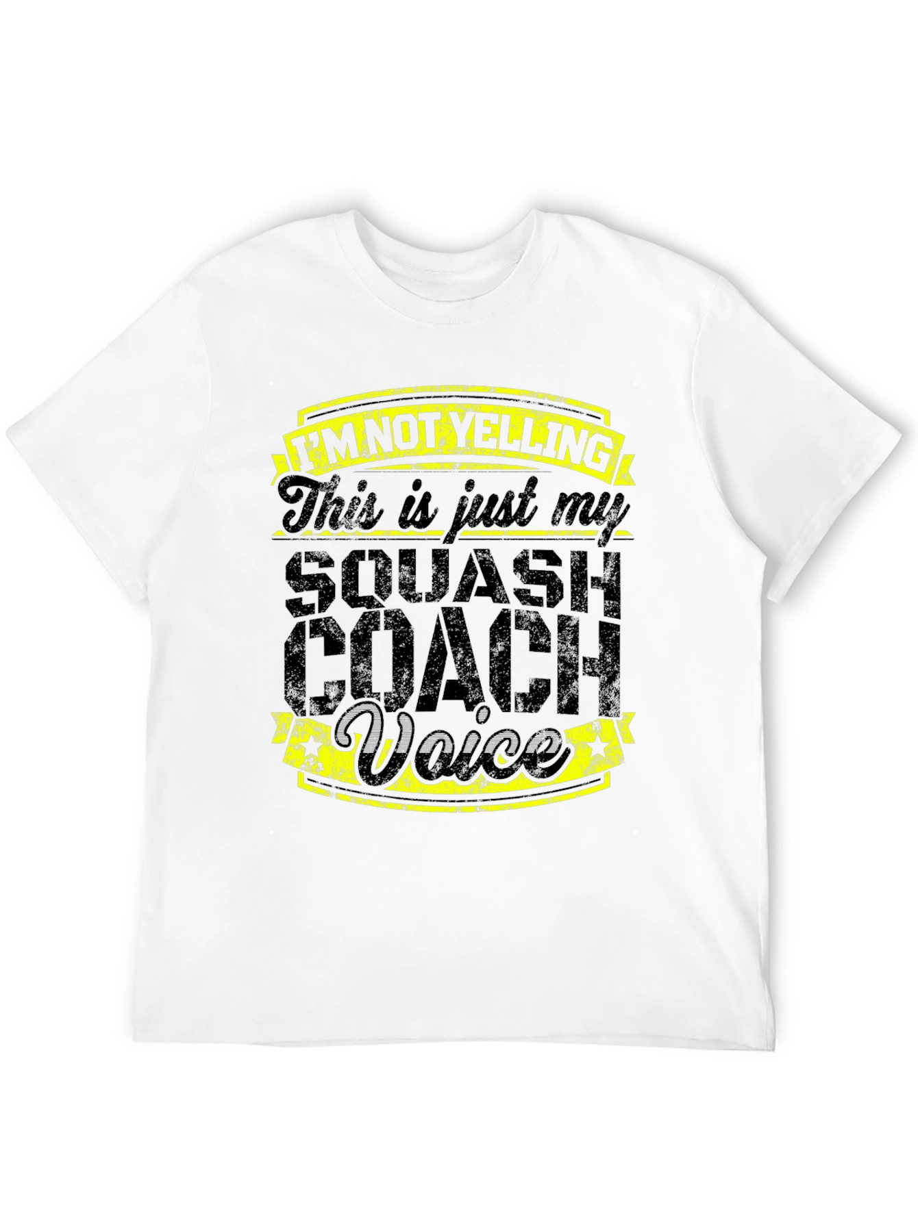 Squash Coach Voice T-Shirt