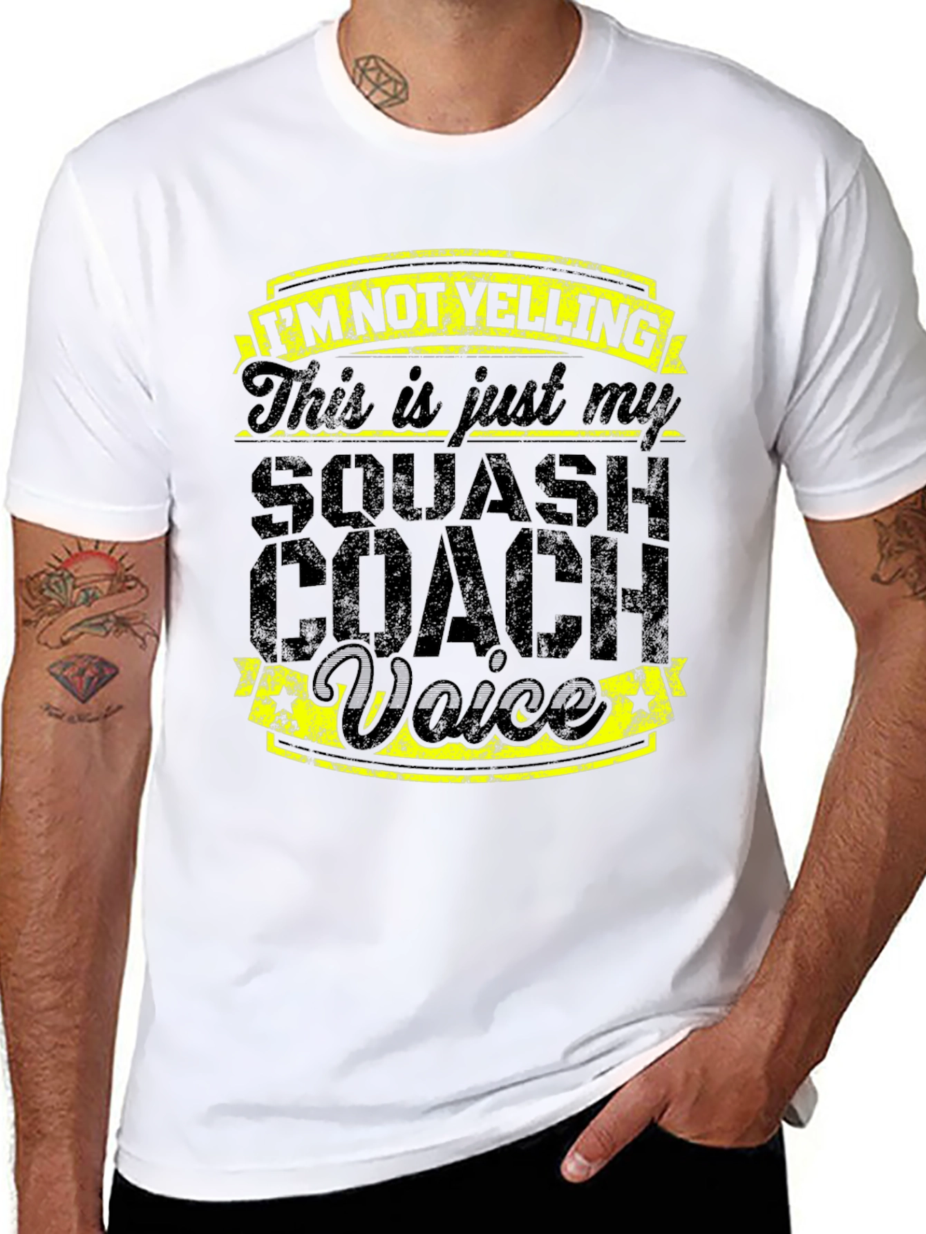 Squash Coach Voice T-Shirt