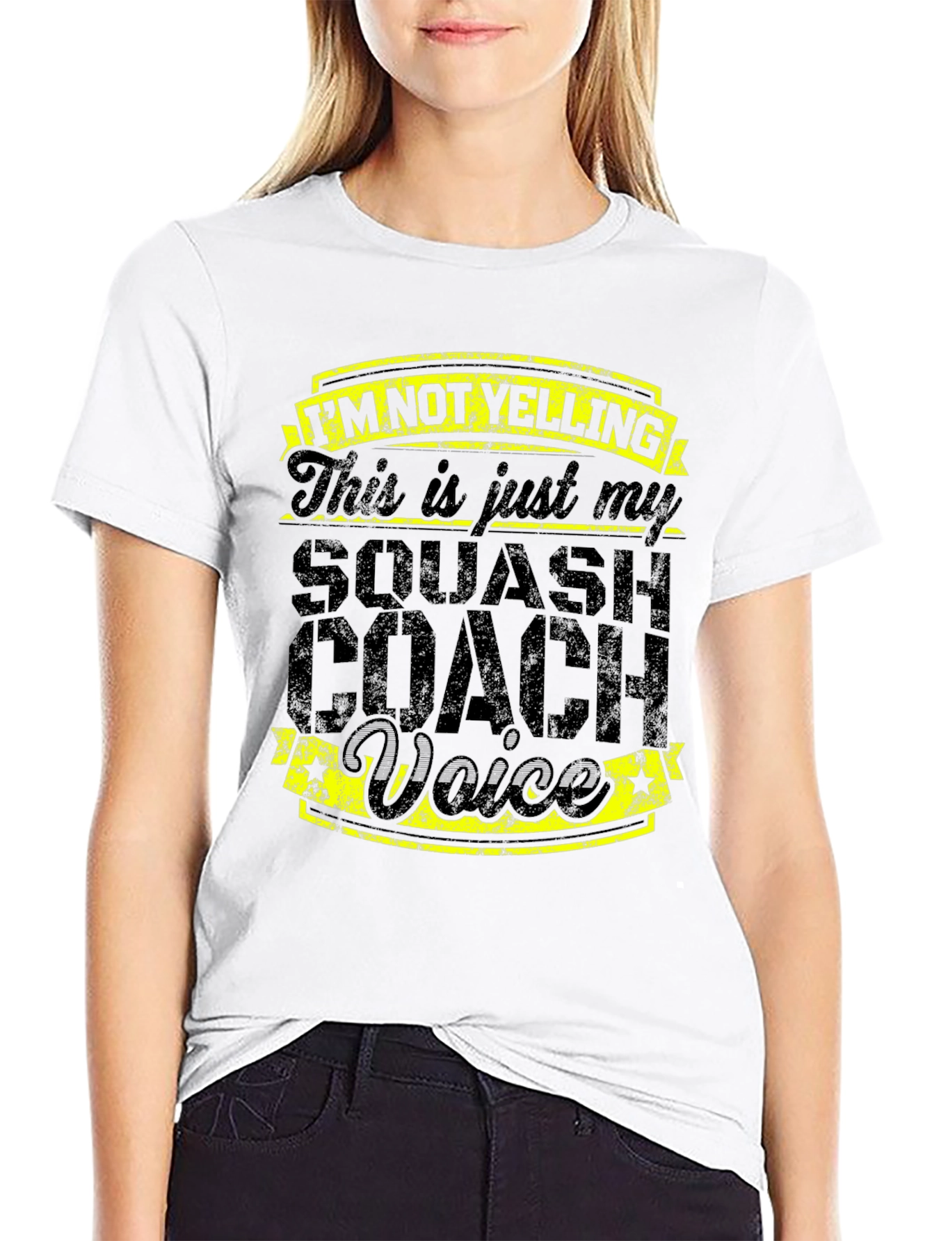 Squash Coach Voice T-Shirt