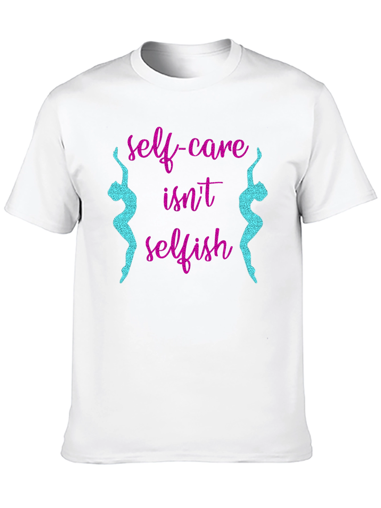 Self-Care Isnt Selfish Black Tee