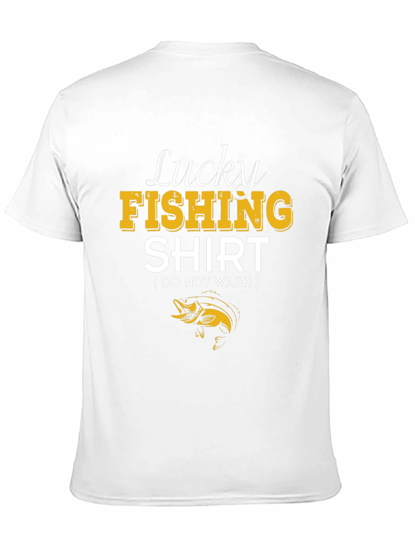 Lucky Fishing Shirt - Novelty Fisherman Tee