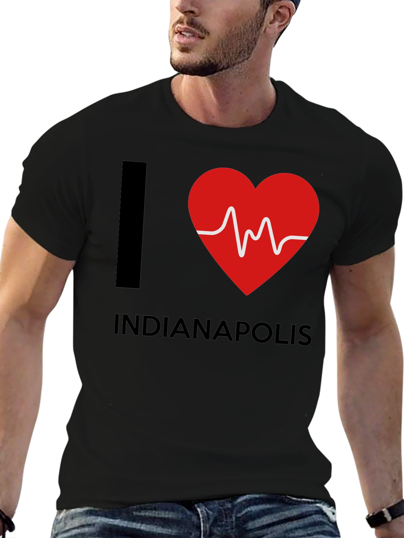 I Heart Indianapolis Graphic Tee