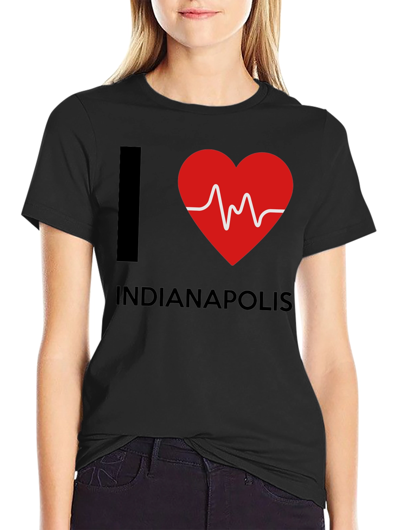 I Heart Indianapolis Graphic Tee
