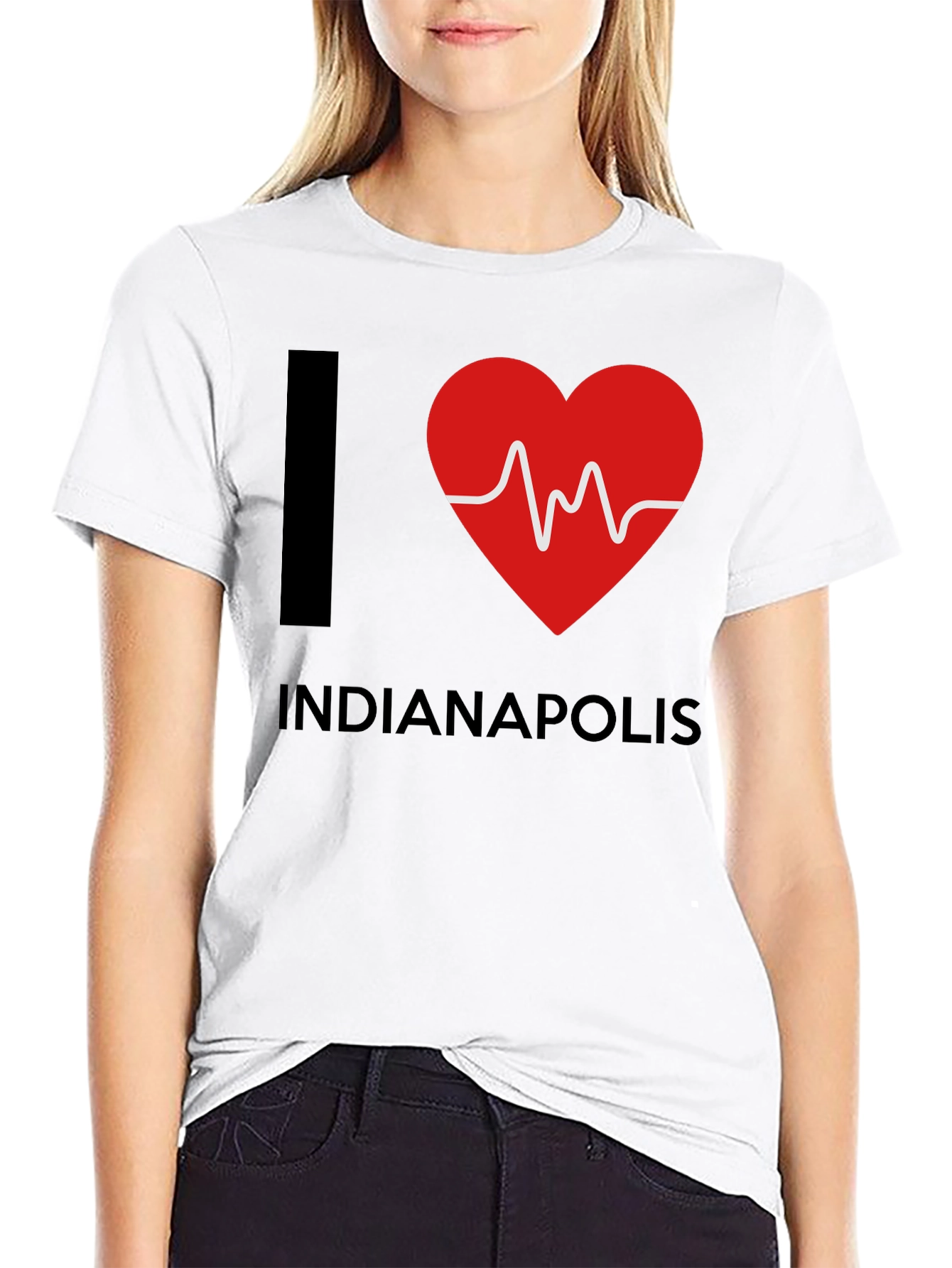 I Heart Indianapolis Graphic Tee