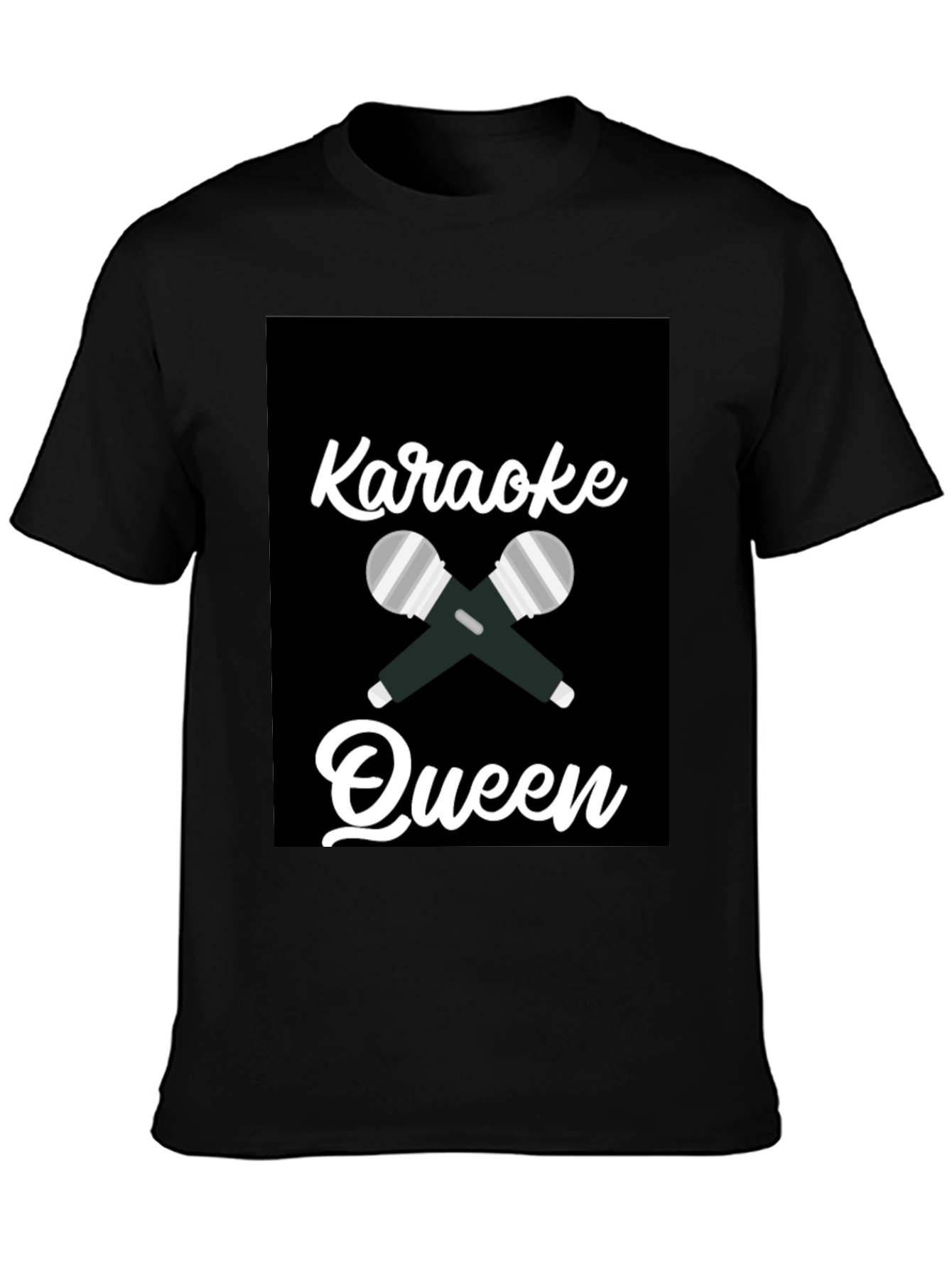 Karaoke Queen T-Shirt: Fun Karaoke Night Outfit