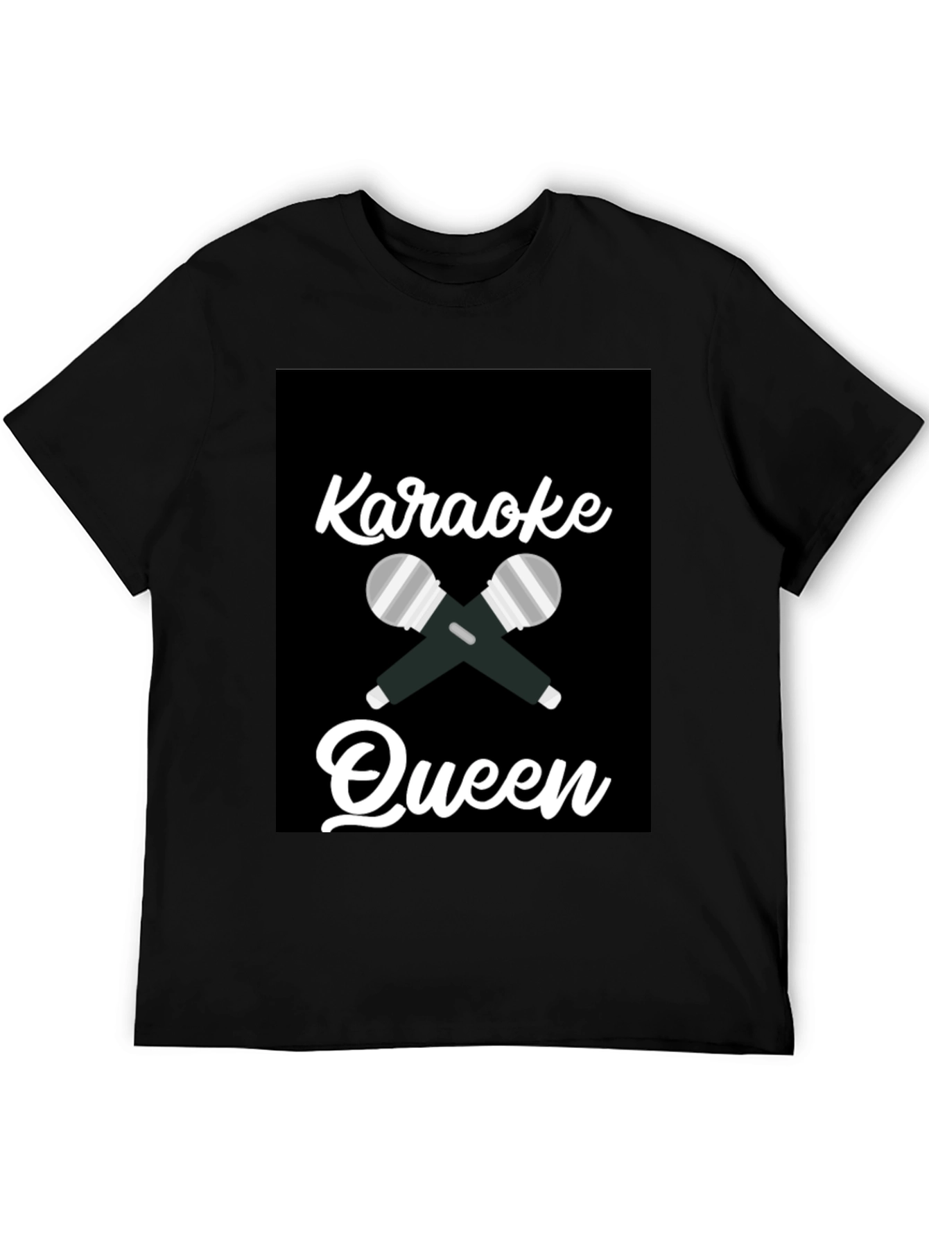 Karaoke Queen T-Shirt: Fun Karaoke Night Outfit