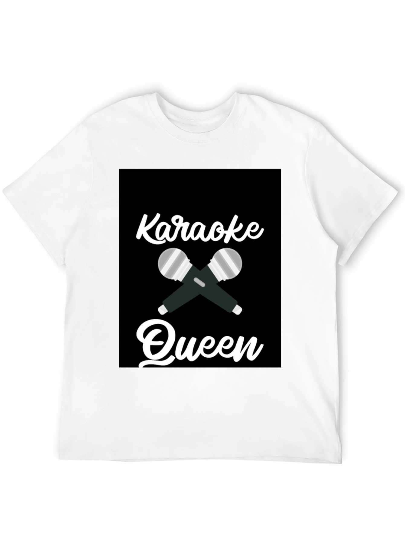 Karaoke Queen T-Shirt: Fun Karaoke Night Outfit