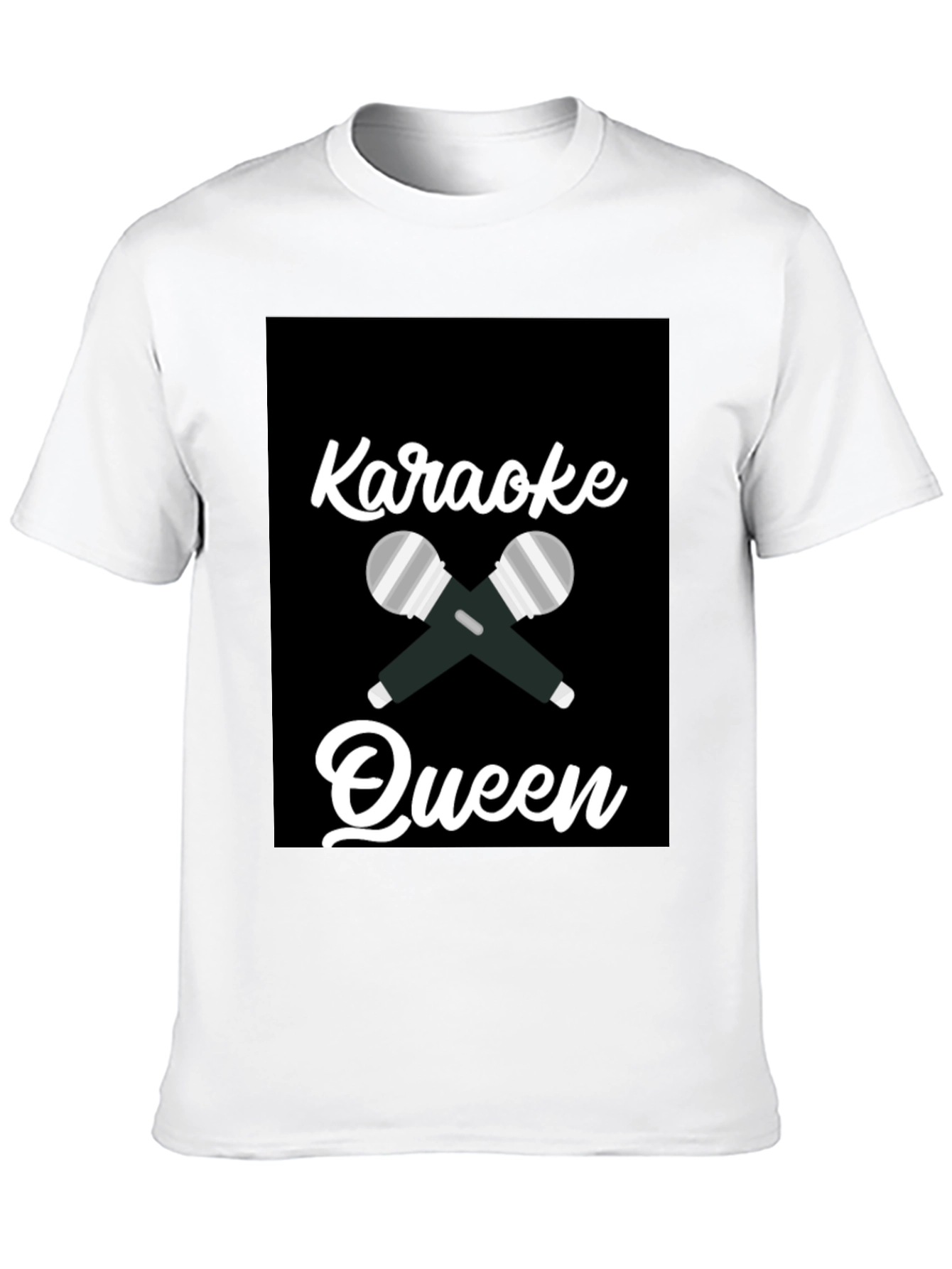 Karaoke Queen T-Shirt: Fun Karaoke Night Outfit