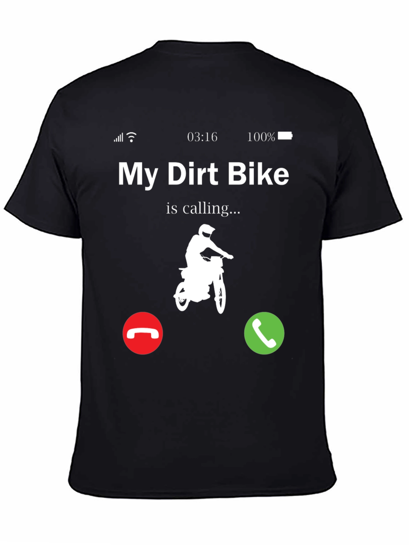 Dirt Bike Calling T-Shirt - Motorcycle Lover Tee