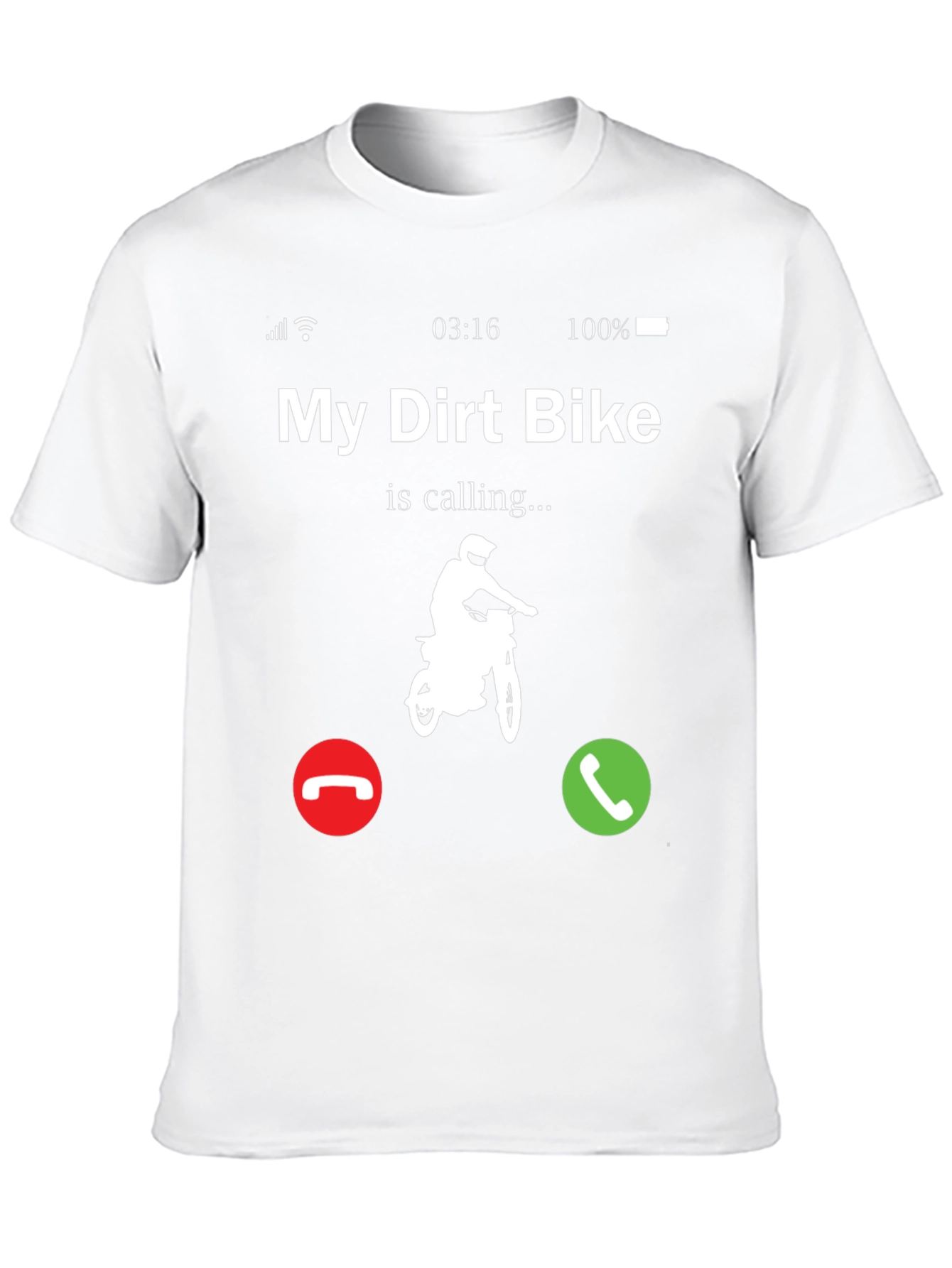 Dirt Bike Calling T-Shirt - Motorcycle Lover Tee