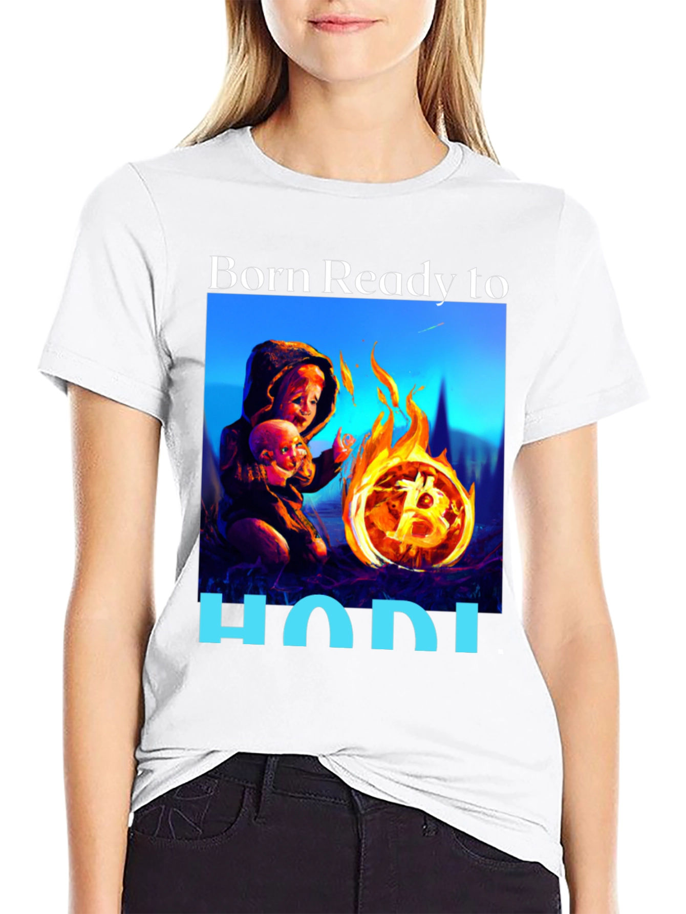 Born Ready to HODL T-Shirt