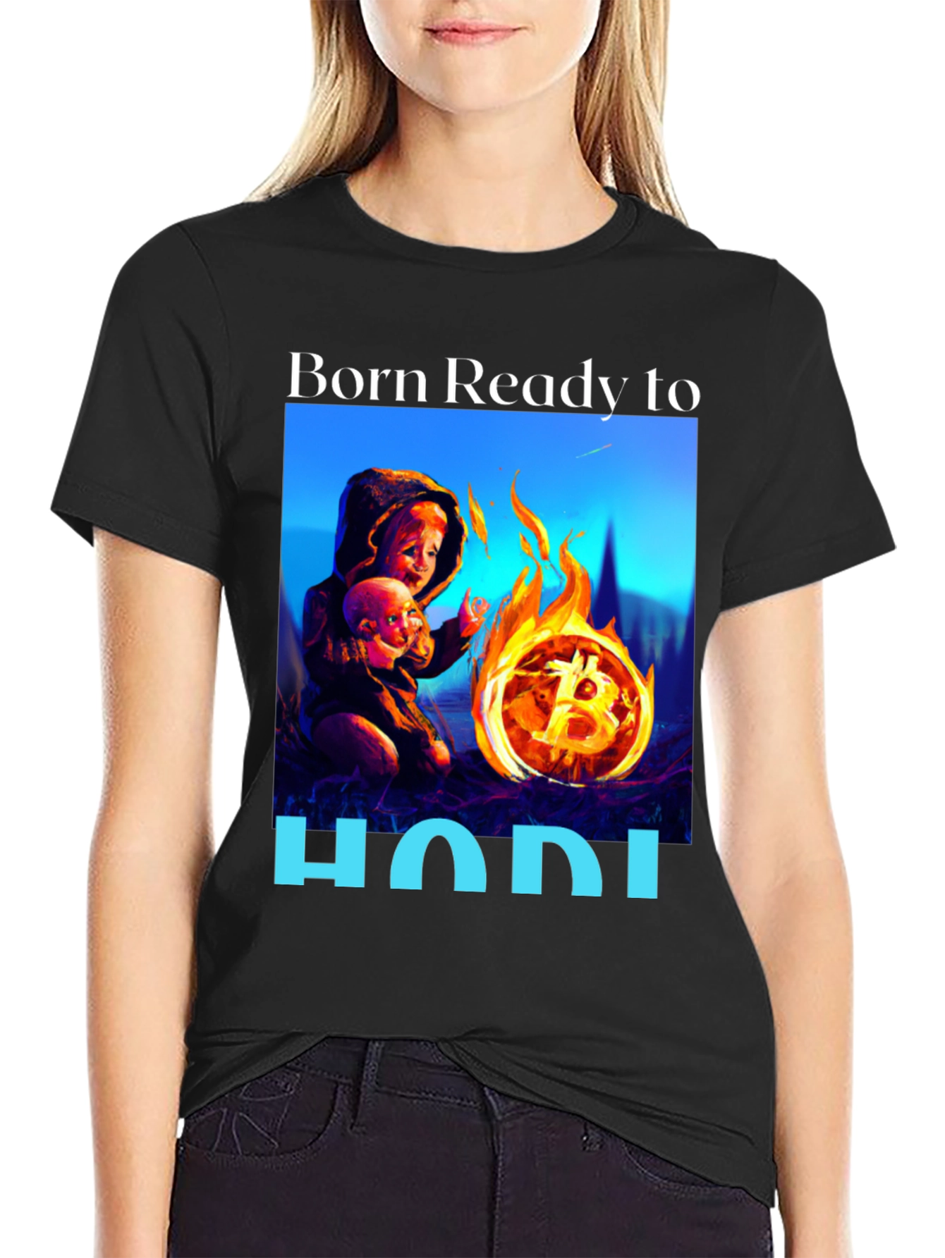 Born Ready to HODL T-Shirt