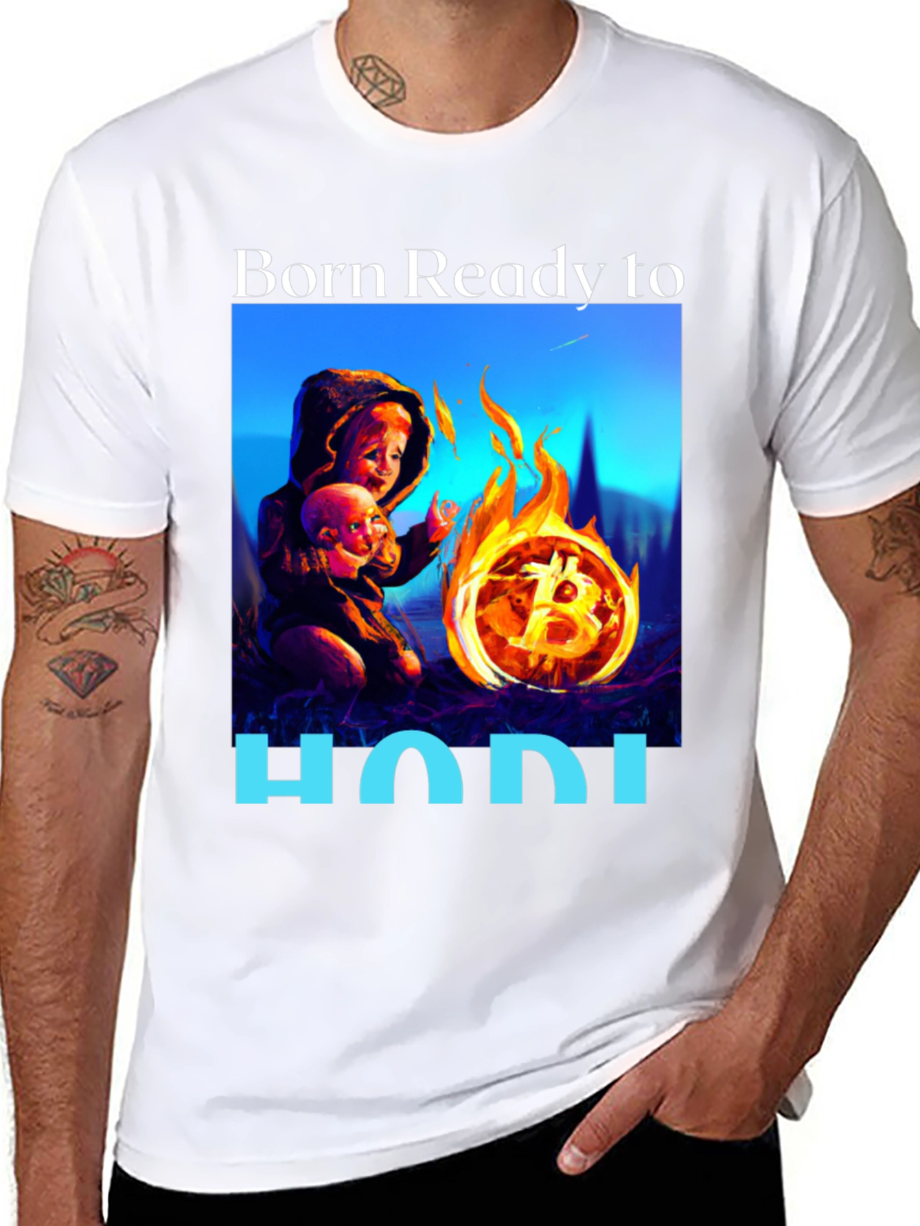 Born Ready to HODL T-Shirt