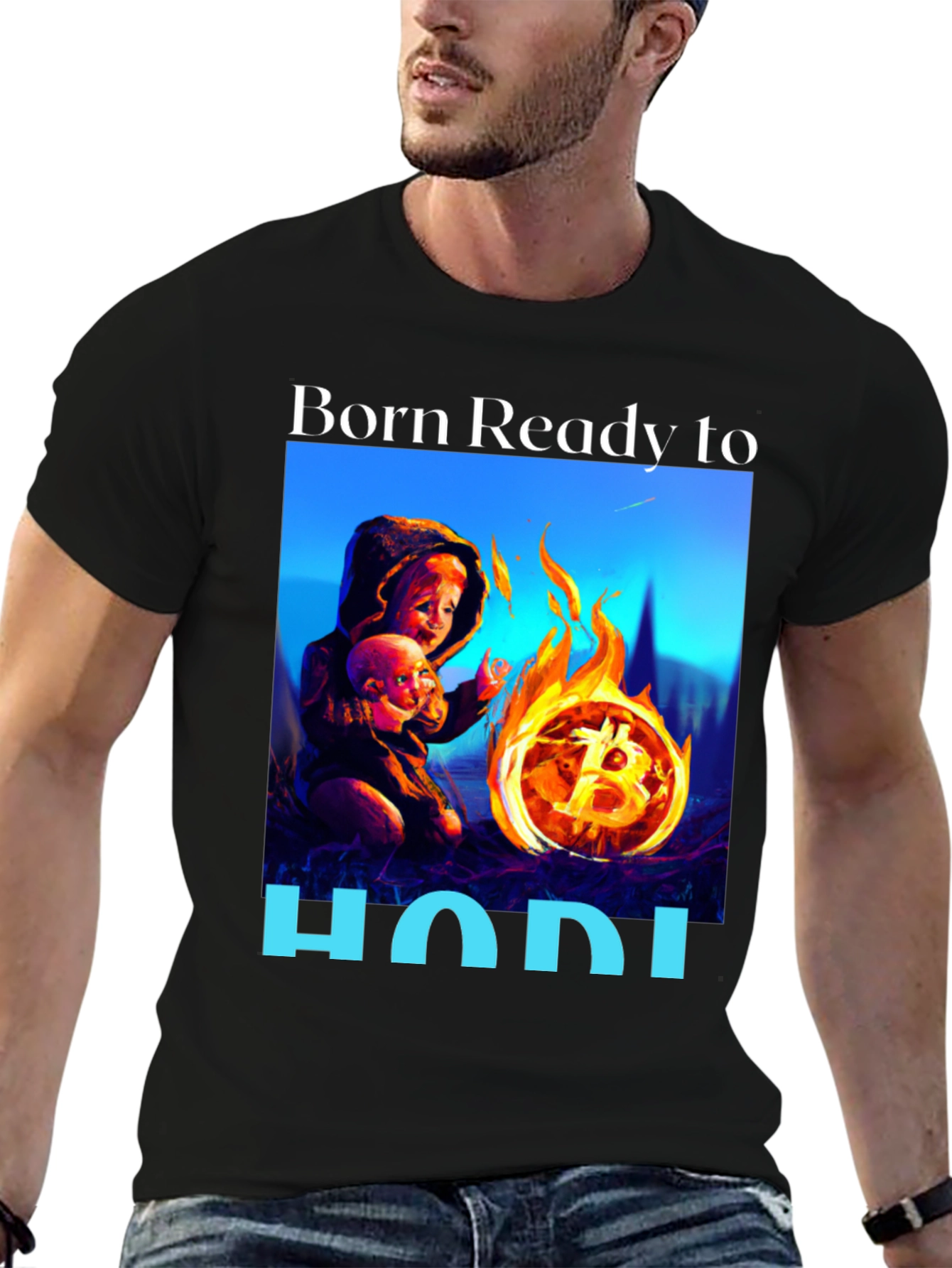 Born Ready to HODL T-Shirt